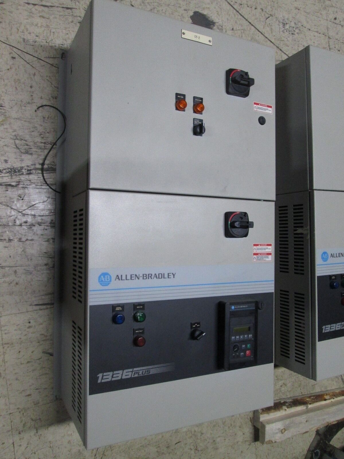 Allen-Bradley 1336 Plus AC Drive w/ Bypass 1336S-B010-AX-EN-L6 10HP 3Ph Used