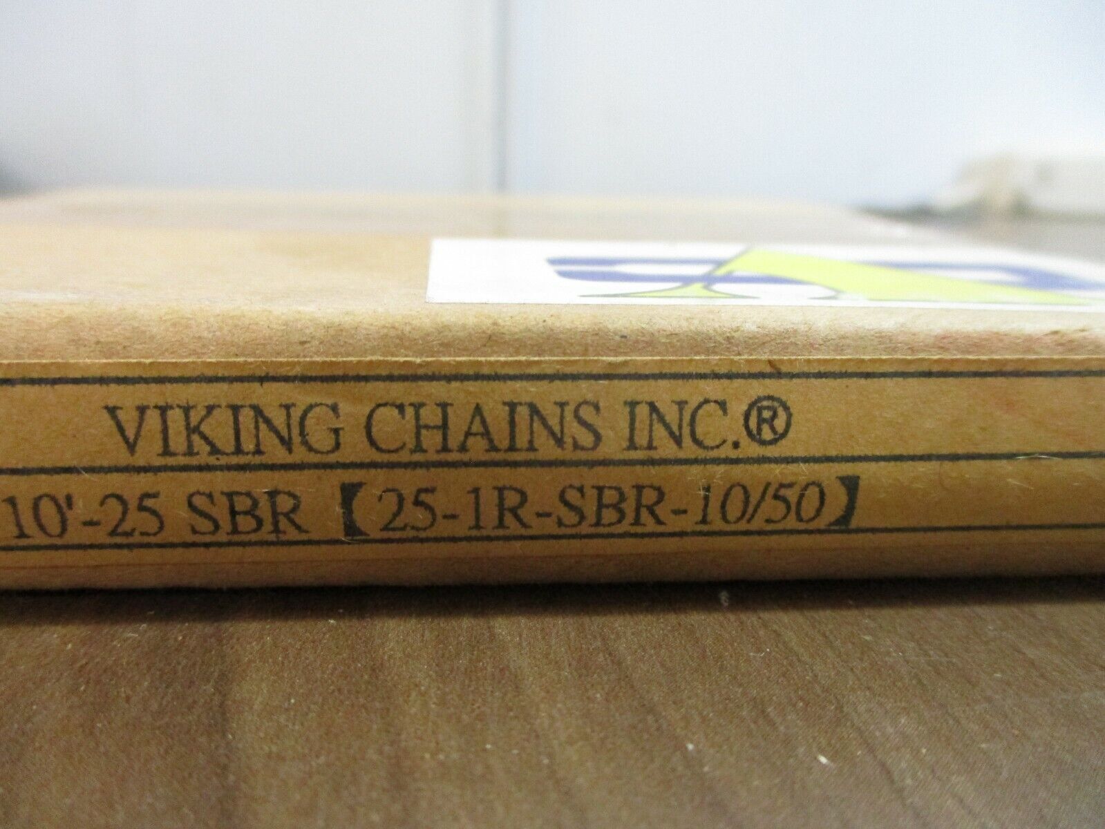 Viking Chains 10'-25SBR Chain 25-1R-SBR-10/50 Length: 10ft New Surplus