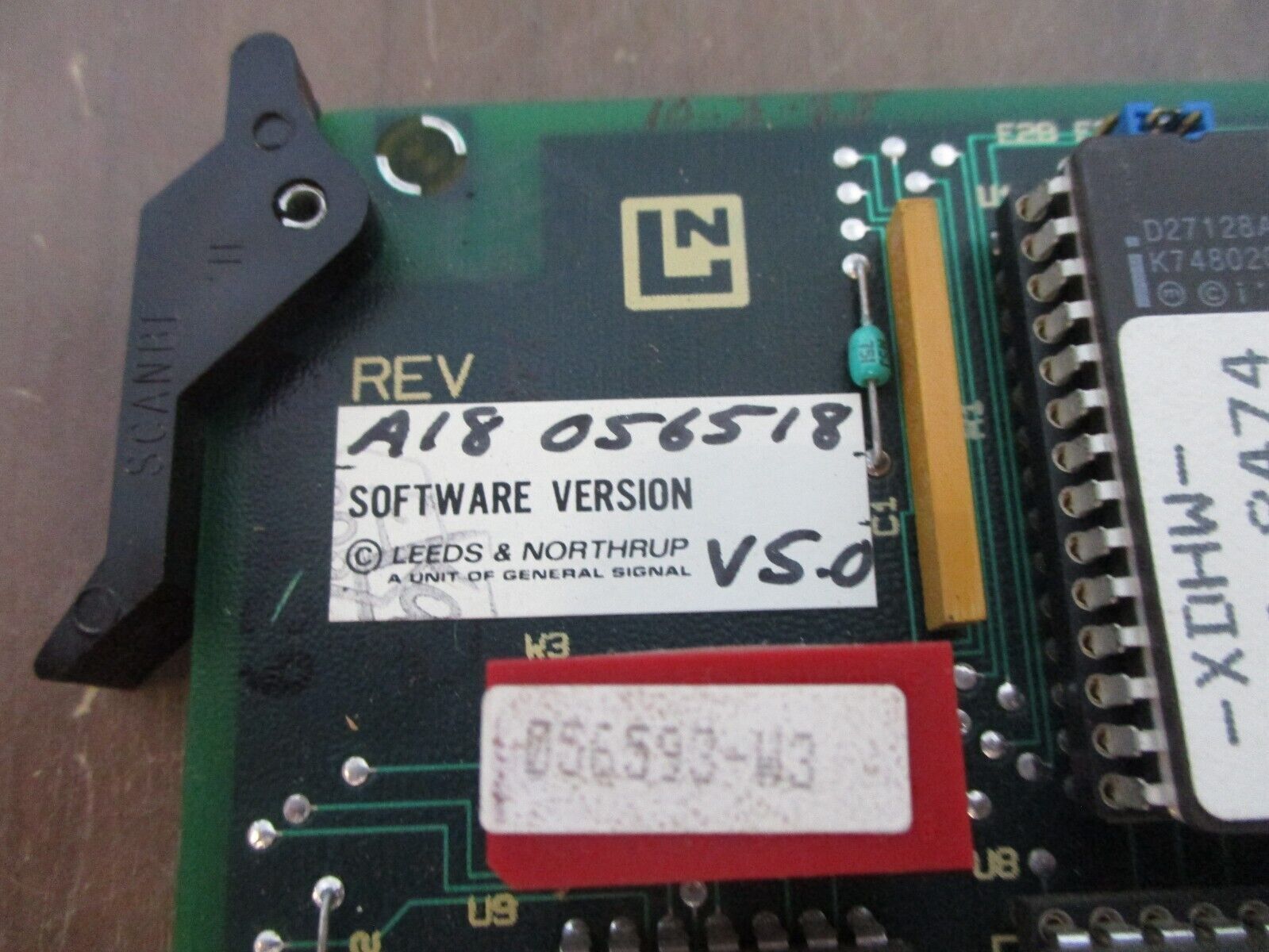 Leeds & Northrup PC Board 056518 Rev. A18 S/W Ver. 5.0 *No Box* New Surplus