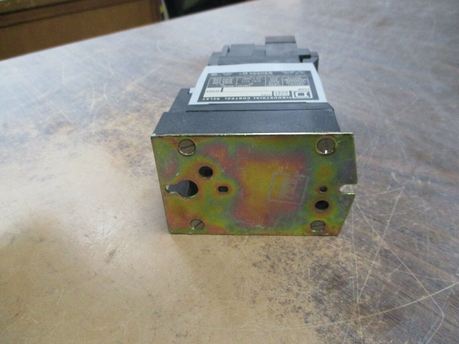 Square D Timing Relay 8501XTE1 8501X040 0.1-60 Sec, 120V Coil, Used