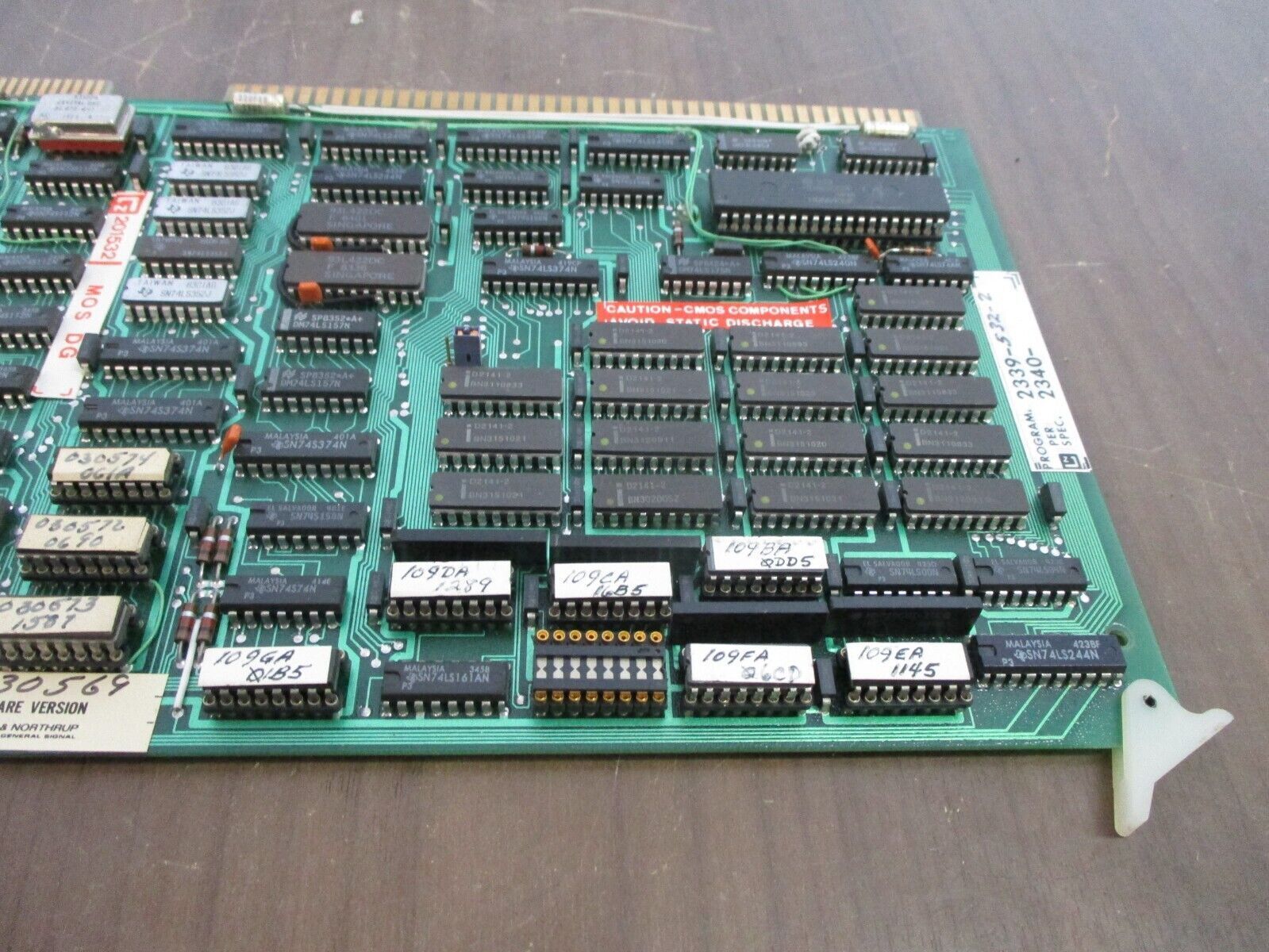 Leeds & Northrup PC Board 2339-532-2 Used