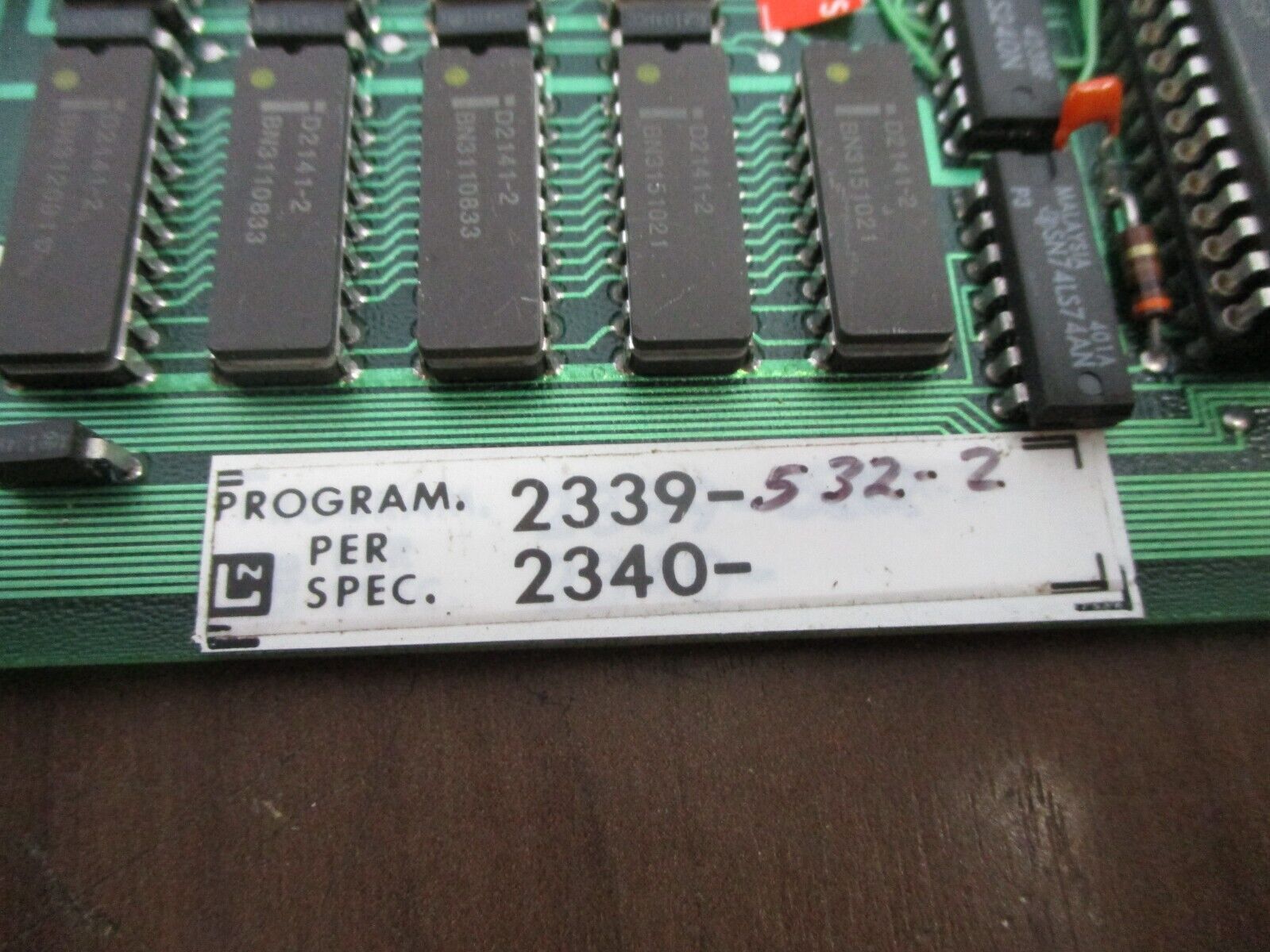 Leeds & Northrup PC Board 2339-532-2 Used