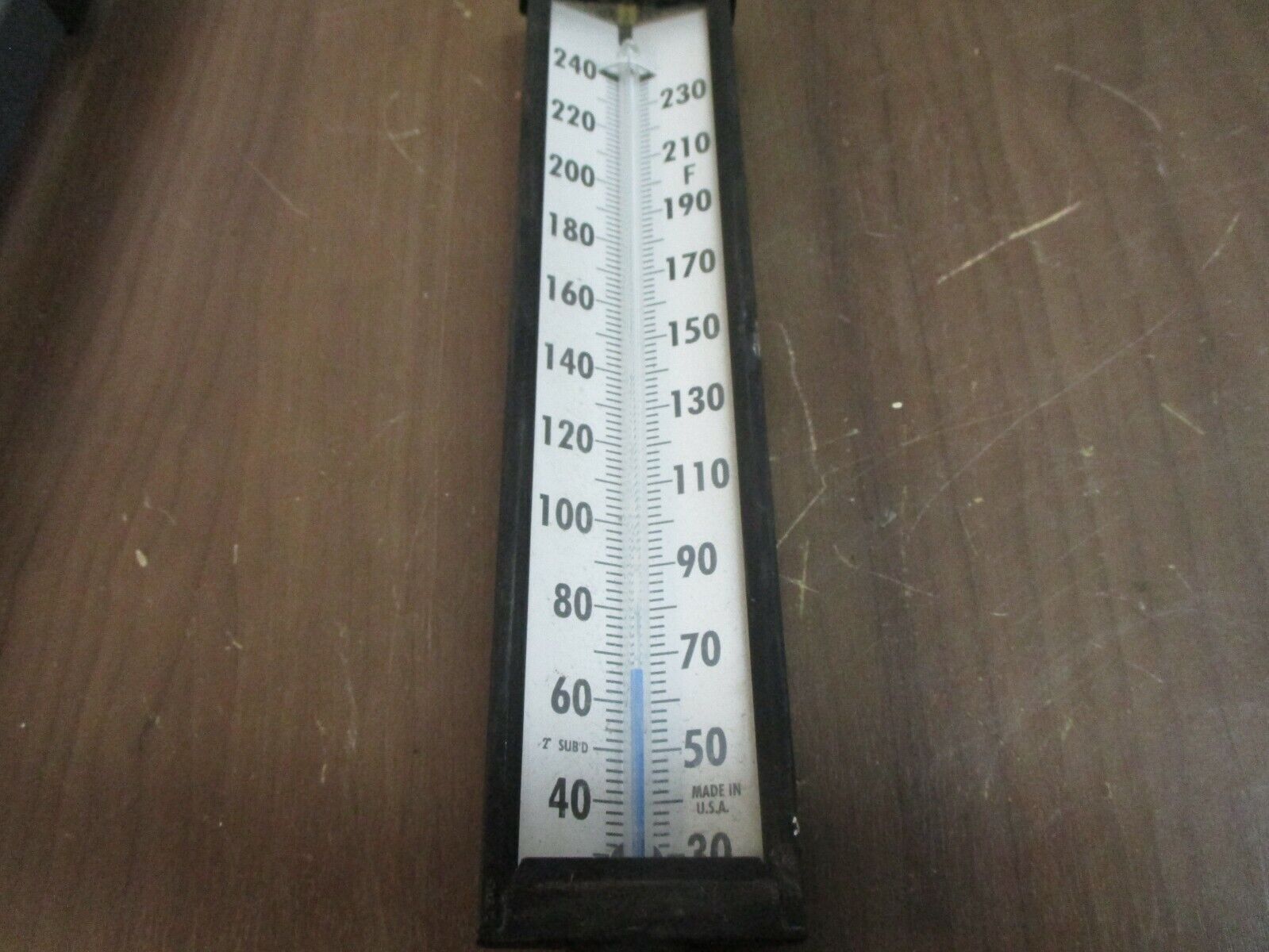 Weiss Instruments Thermometer Range: 30-240°F Used