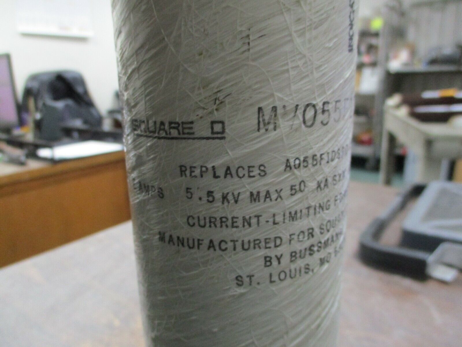 Square D Fuse MV055F1DAS150E 150E 5.5KV Used