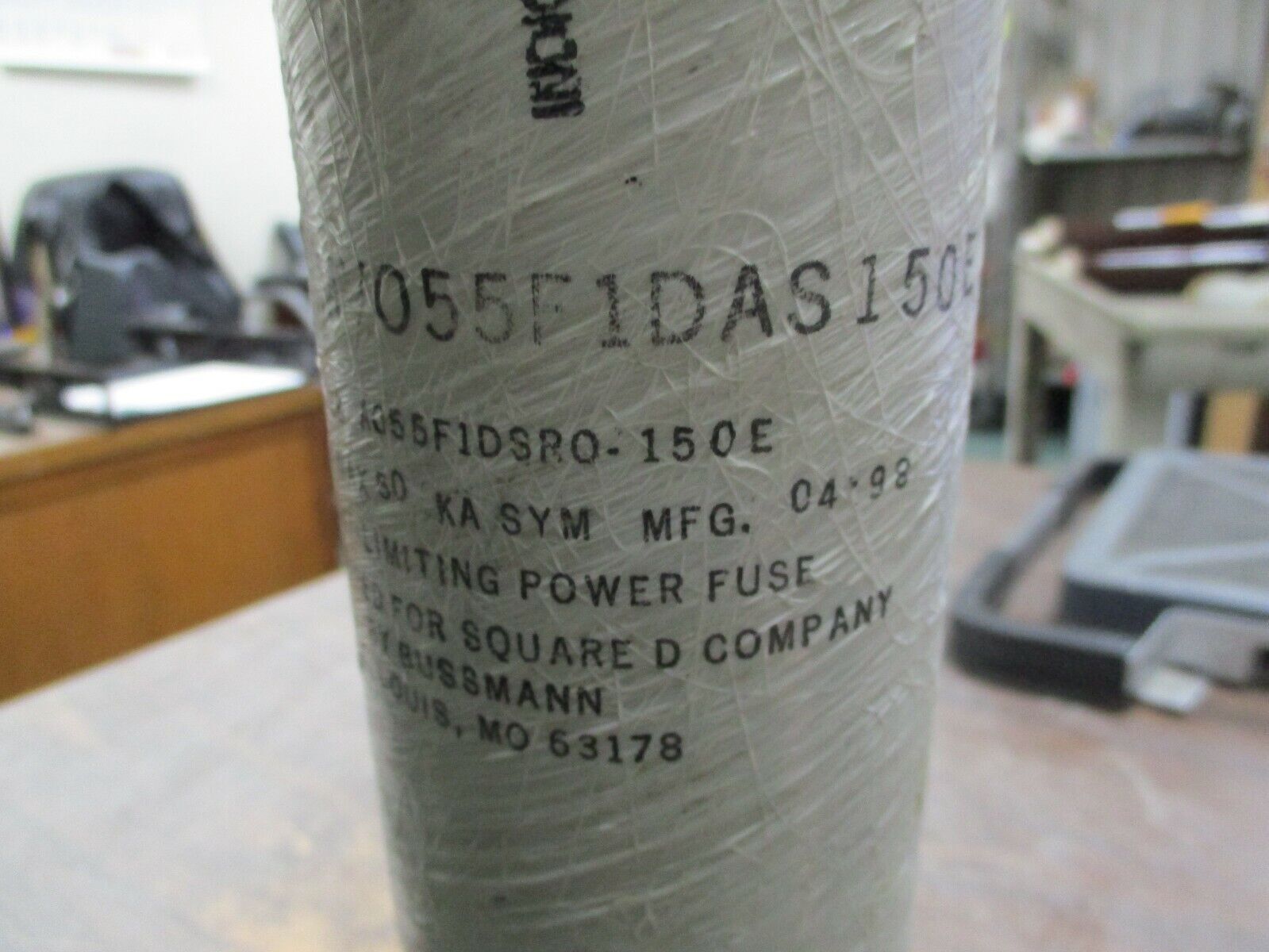 Square D Fuse MV055F1DAS150E 150E 5.5KV Used