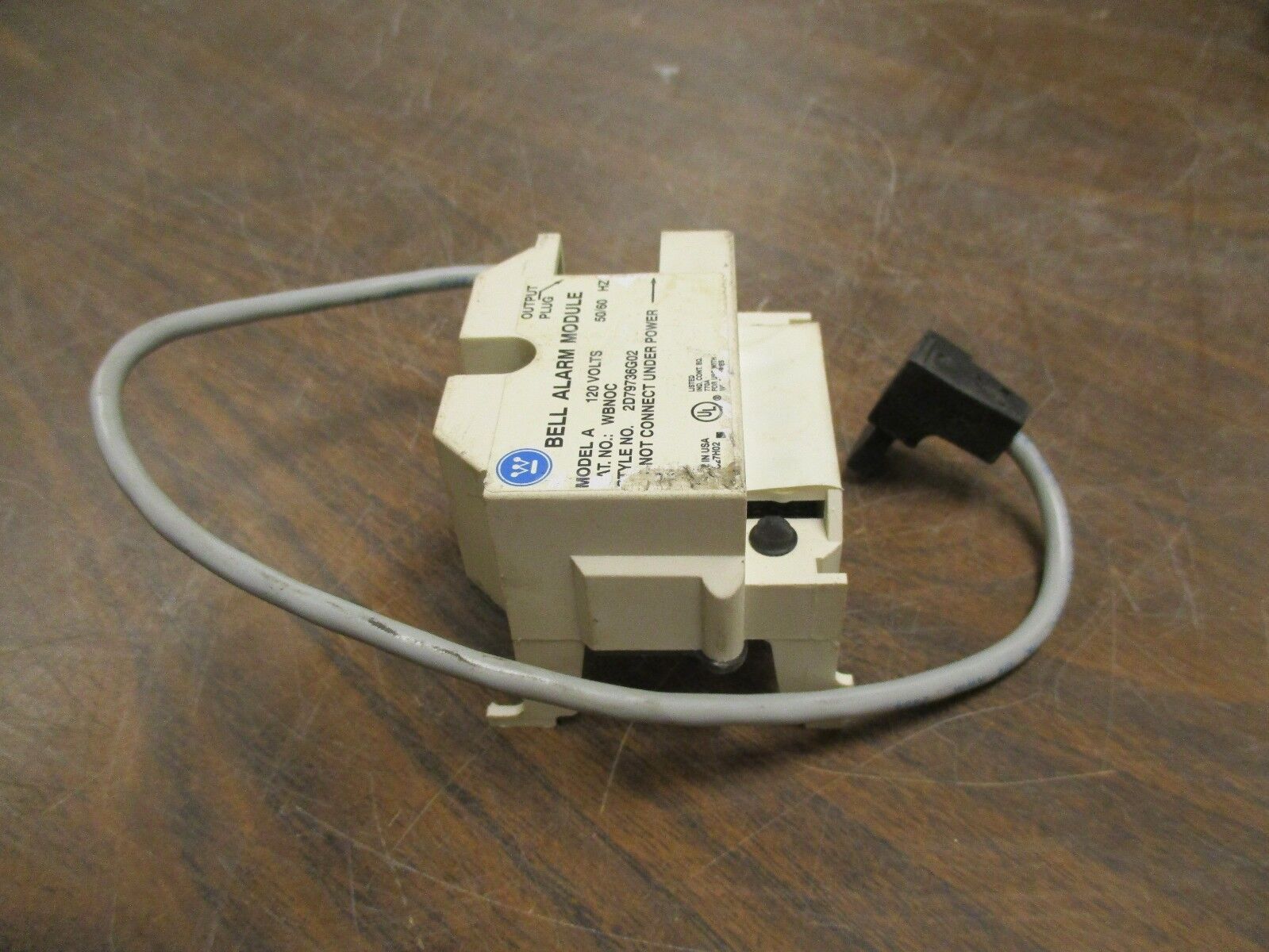 Westinghouse Bell Alarm 2D79736G02 Rev. 4 120V 50/60Hz Used