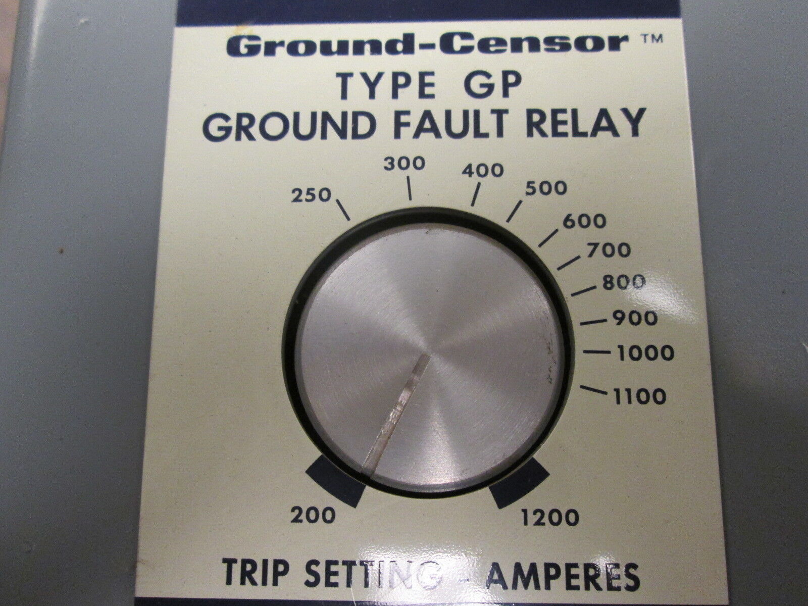 Square D Ground-Censor Type GP Ground Fault Relay GP-200C Ser. 2 Delay Curve: C