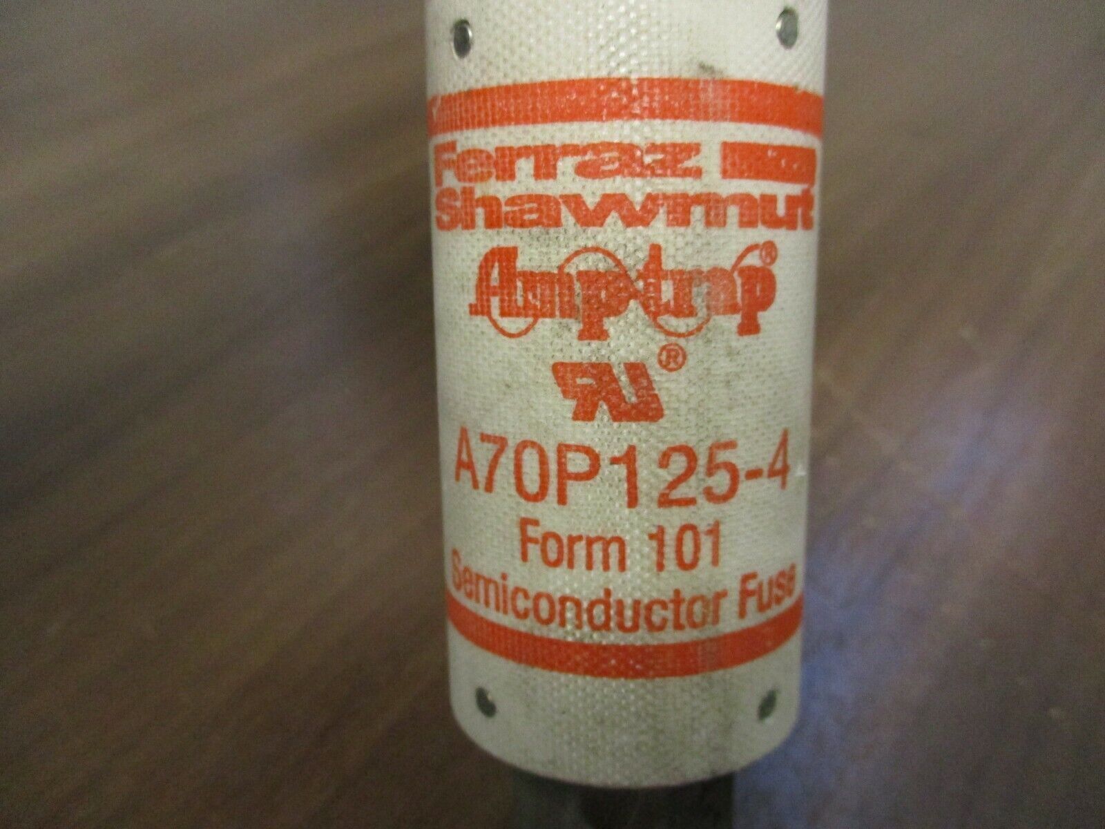 Ferraz Shawmut Amp-Trap Fuse A70P125-4 125A 700V Used