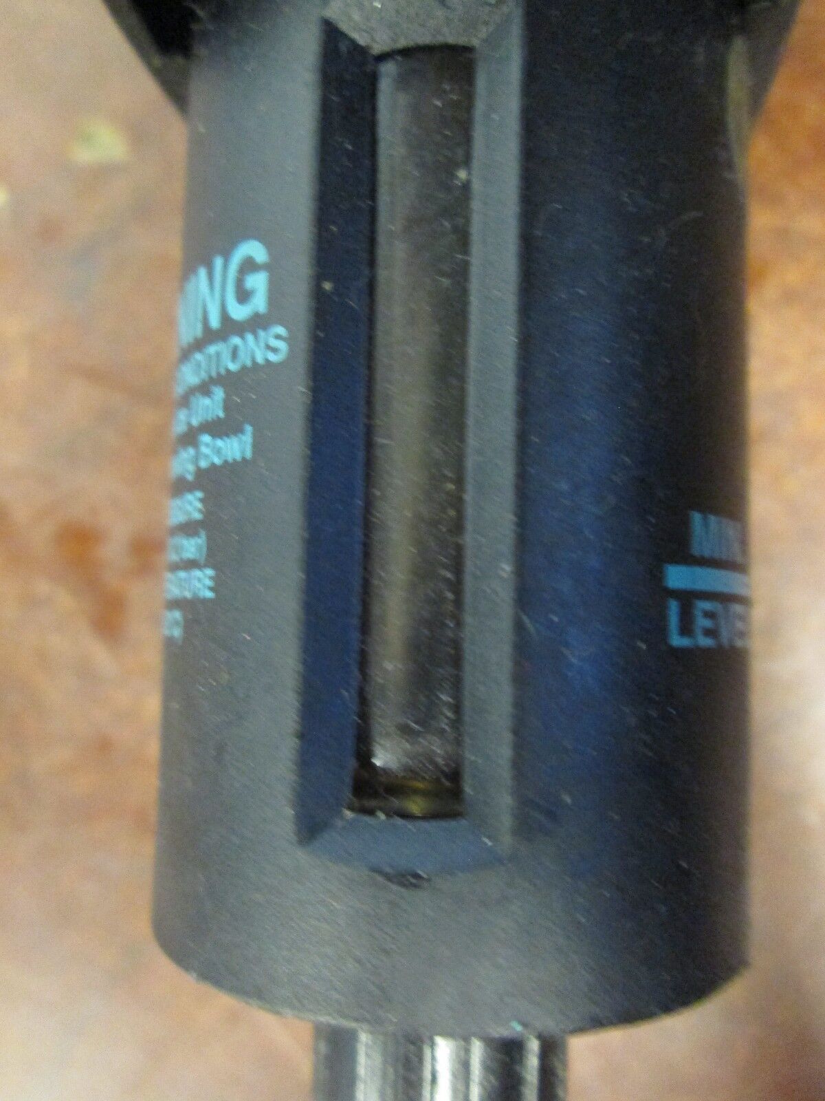 Wilkerson Modular Air Line Lubricator L08-02-LK00 Pressure: 150 PSIG Max Used