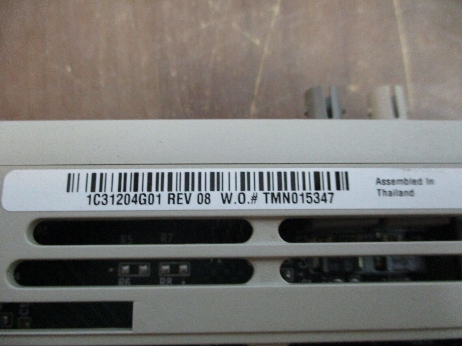 Emerson Ovation Remote I/O Node 1C31204G01 Rev. 08 Used