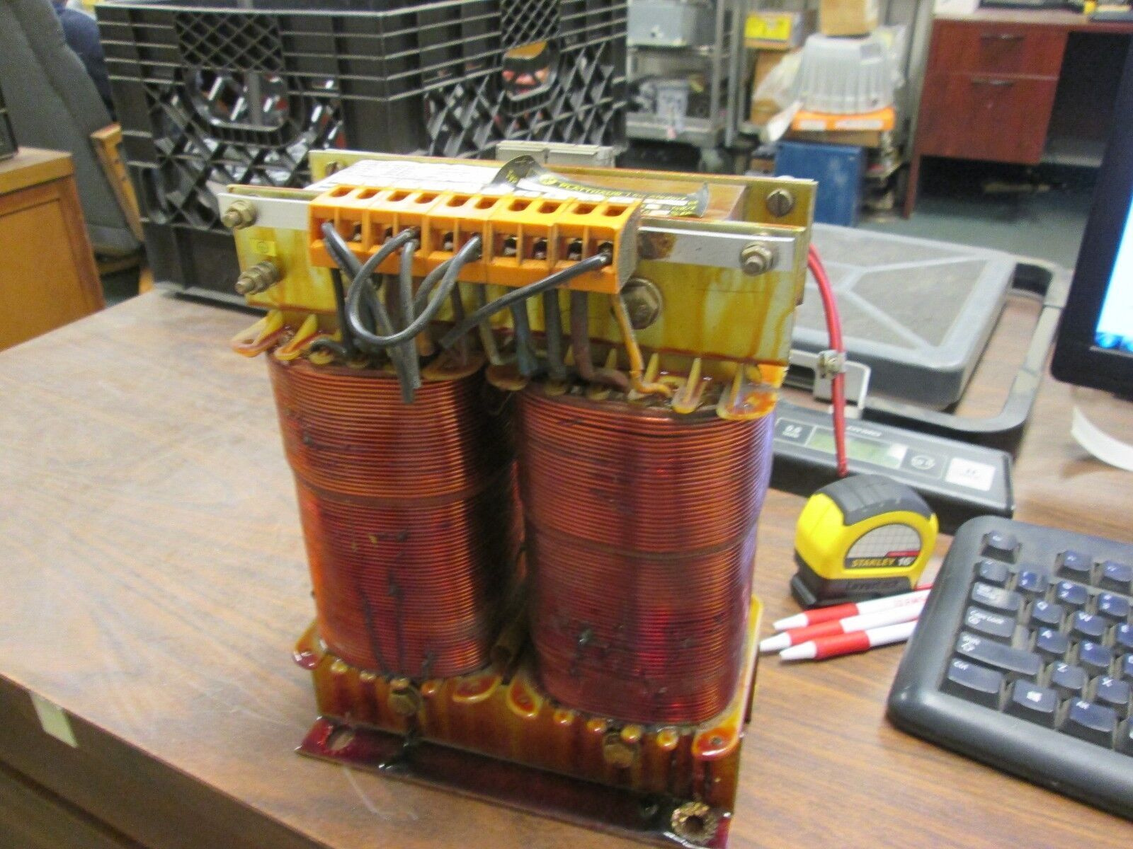 Platthaus 511 Alsdorf Control Transformer 222-Z 1721 1.5 KVA Pri 120-550V Used