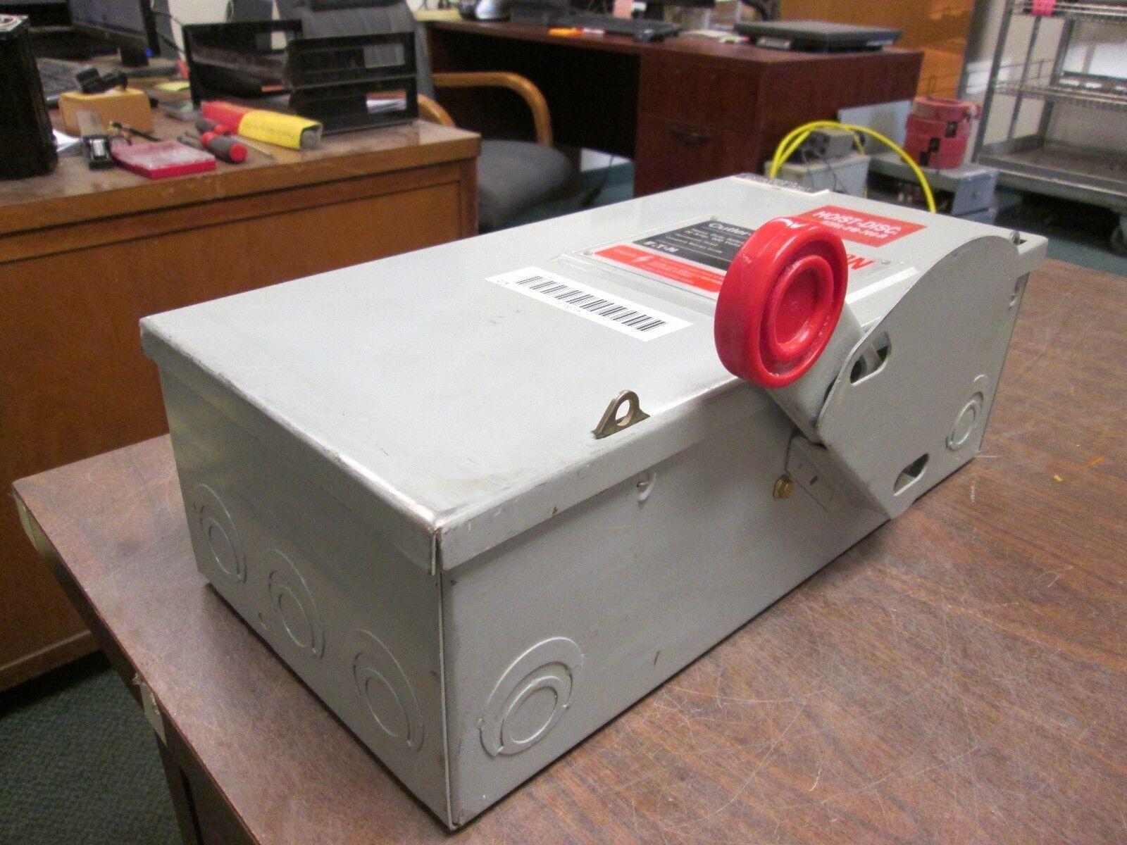 Cutler-Hammer Non-Fusible Safety Switch DH361UGK 30A 600V 3P Used