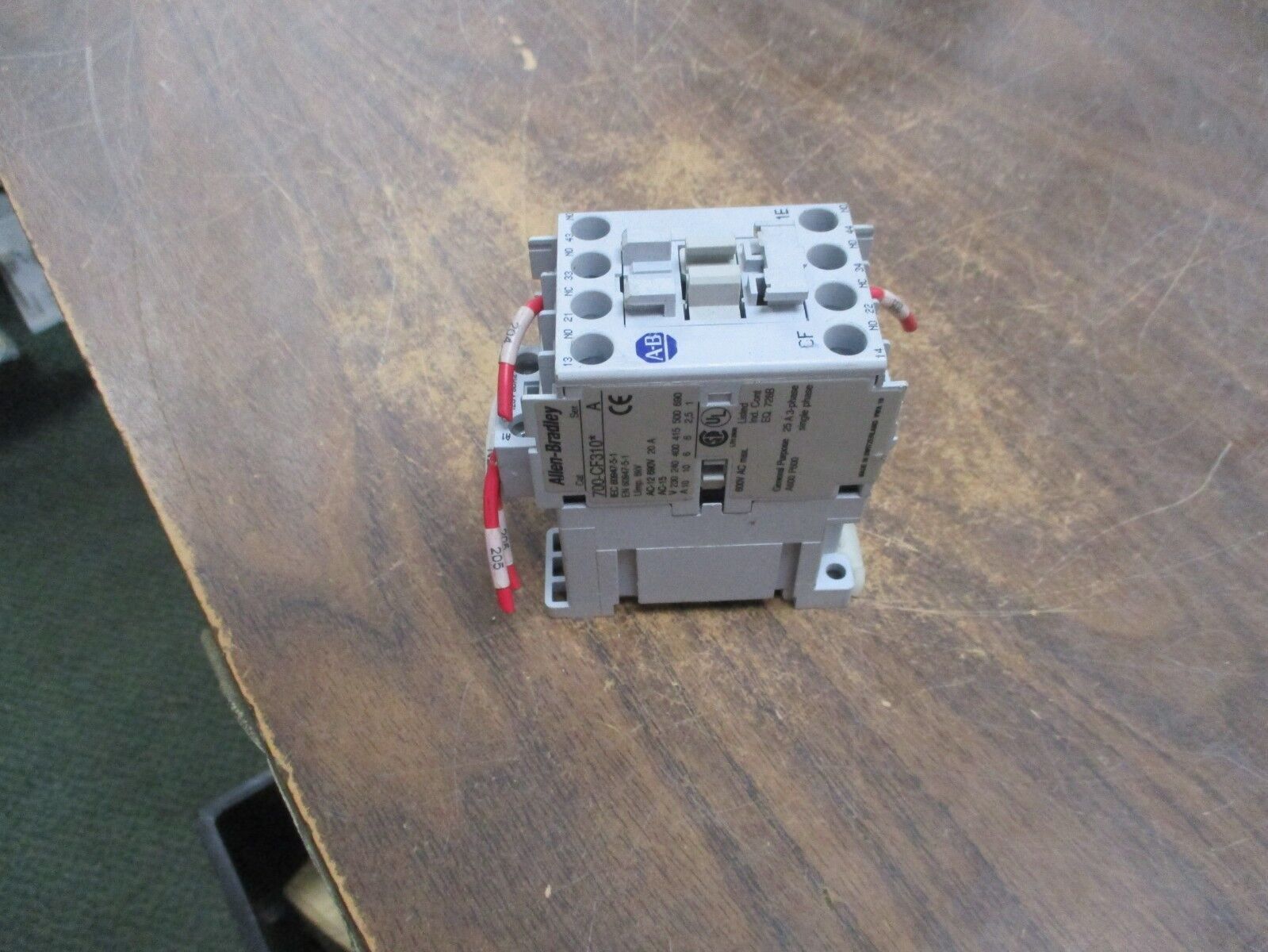 Allen-Bradley Contactor 700-CF310* 120V Coil 25A 600V Used