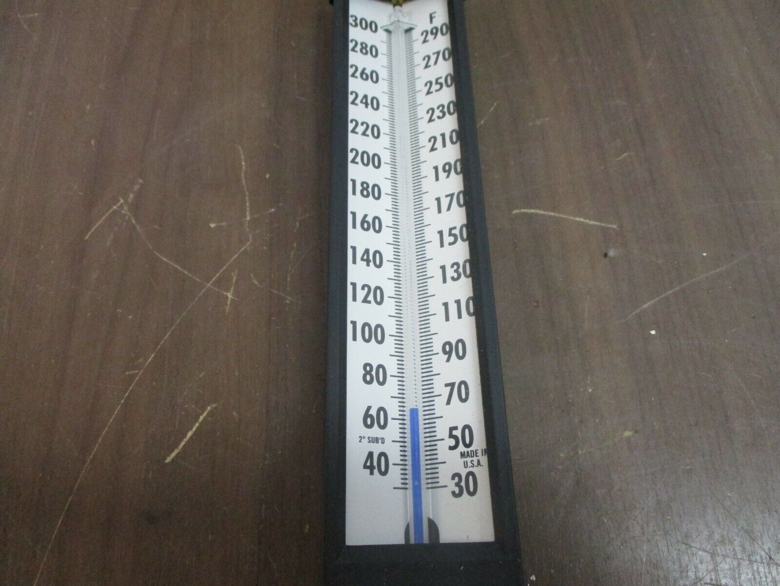 Weiss Instruments Vari-angle Thermometer 9VU35-300 3-1/2" Stem Range: 30-300°F