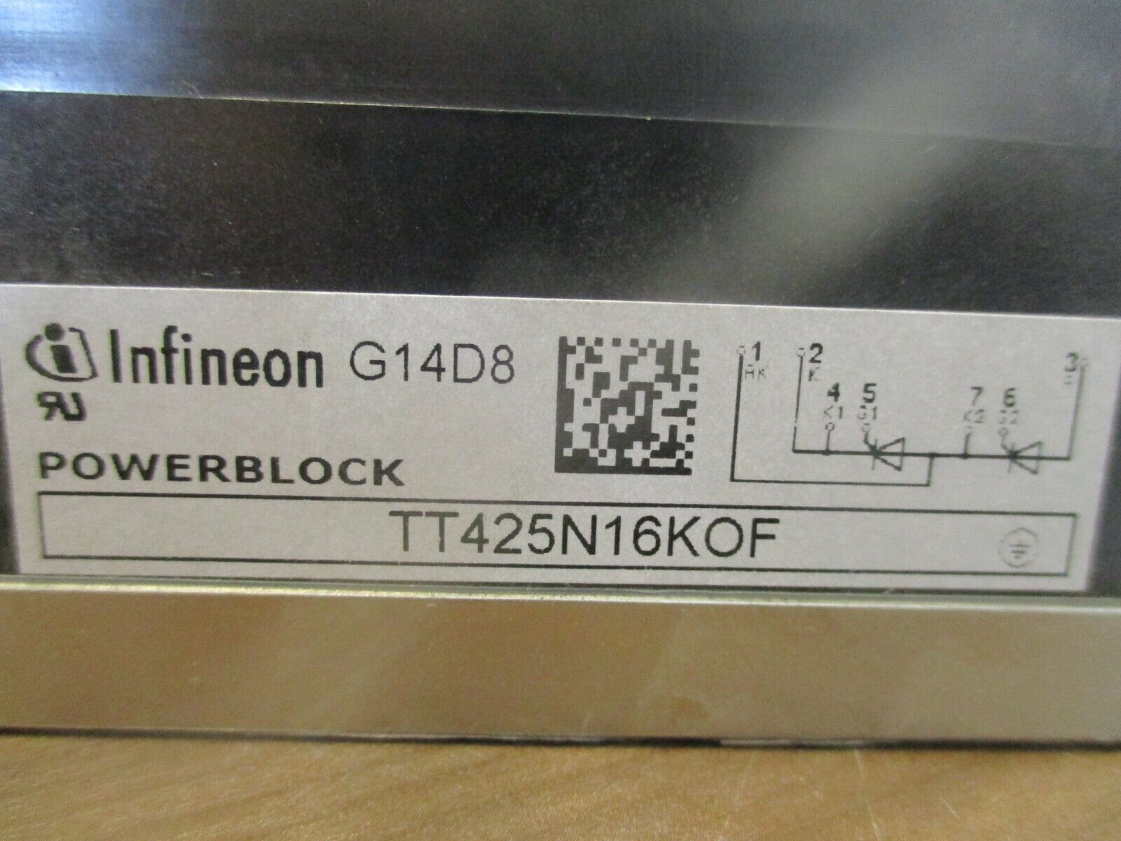 Infineon Powerblock Power Module TT425N16KOF Used