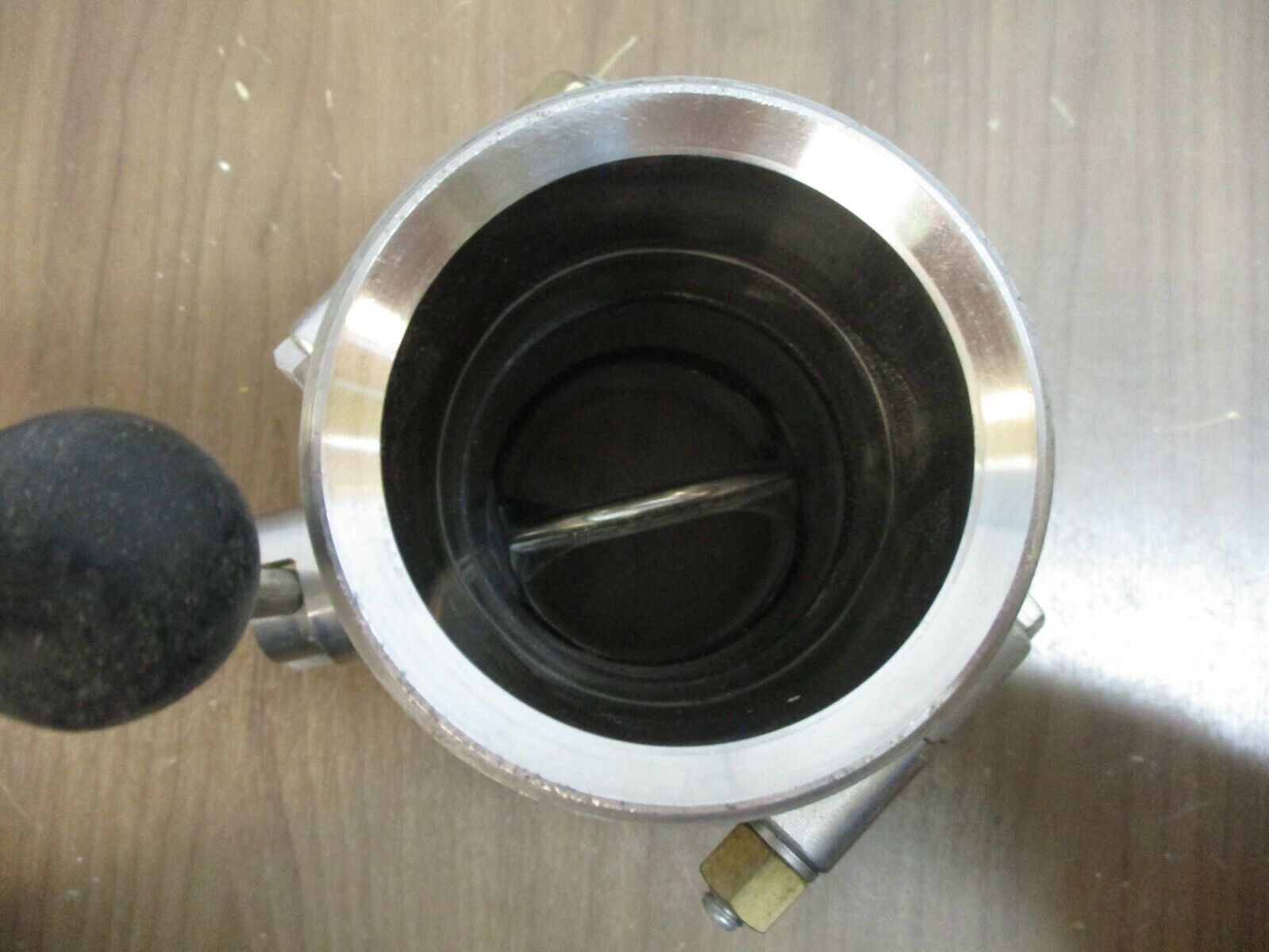 Misc. Brand Sanitary Stainless Steel Butterfly Valve Size: 3" Used