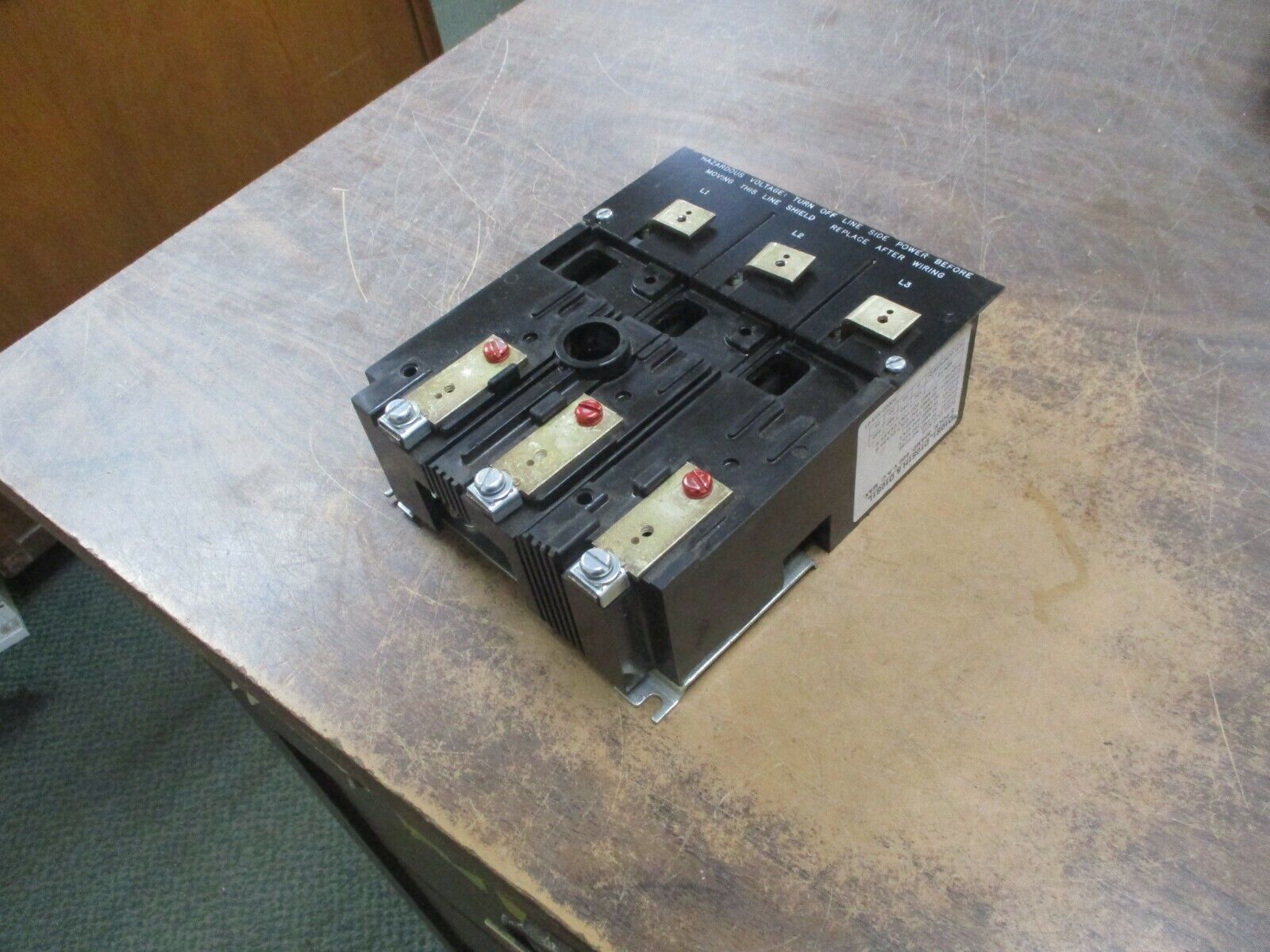 Telemecanique Disconnect Switch D1OS1 30A 600V 3P Used *No Handle*