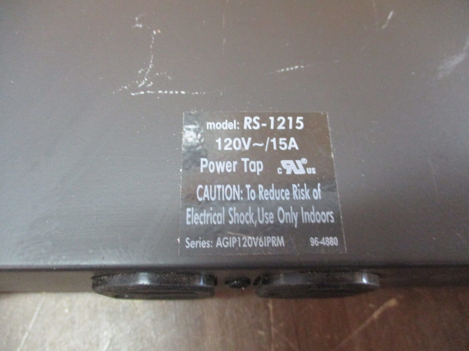 Tripp-Lite Rack Mount Power Strip RS-1215 120V 15A *No Power Cord* Used
