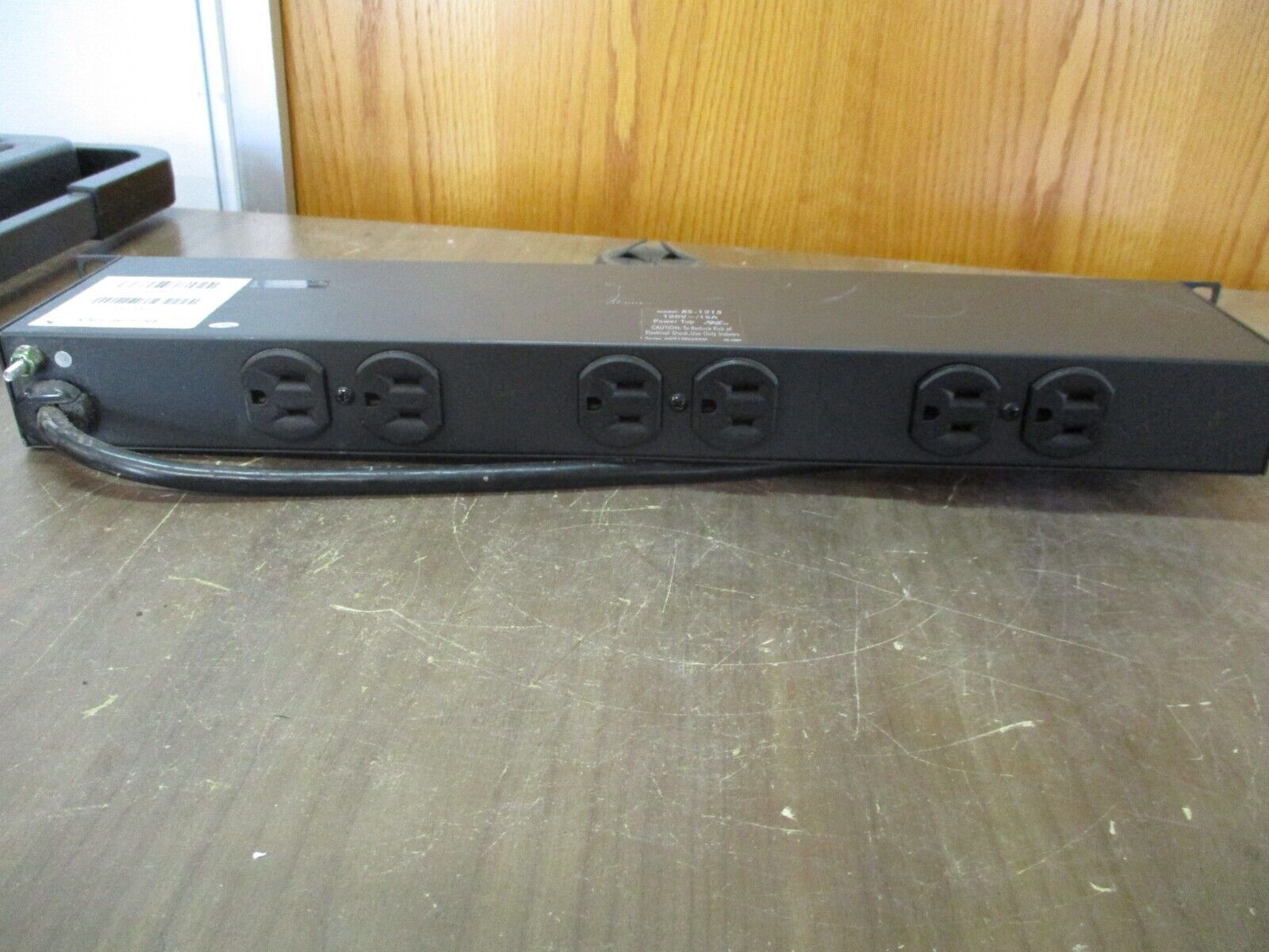 Tripp-Lite Rack Mount Power Strip RS-1215 120V 15A *No Power Cord* Used
