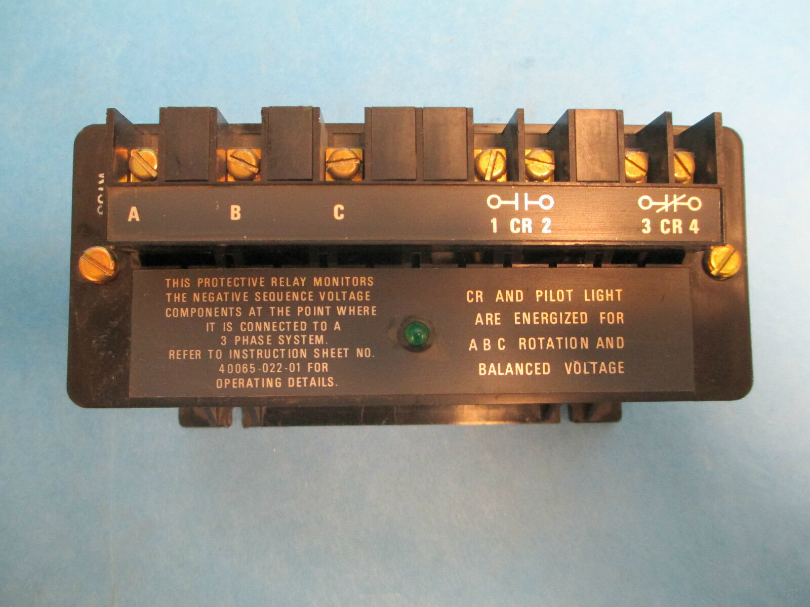 Allen-Bradley Line Voltage Monitor Relay 813S-VOA, 240V 3PH 60Hz