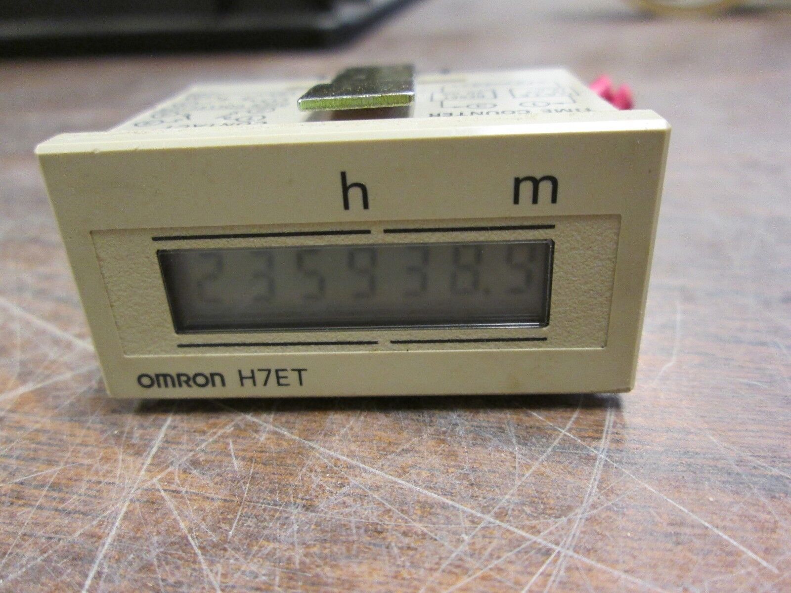 Omron Time Counter H7ET-B2 Used