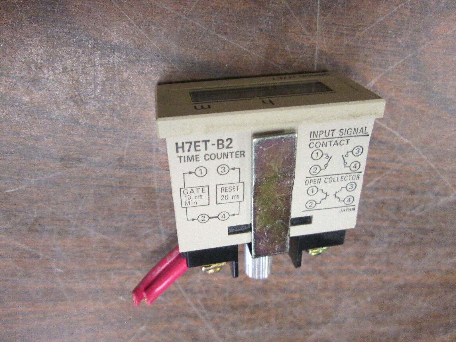 Omron Time Counter H7ET-B2 Used