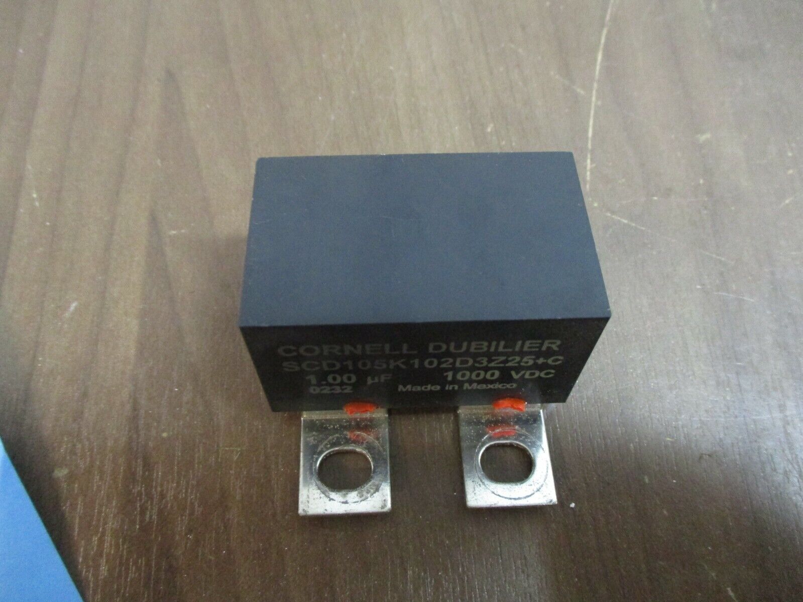 Cornell Dubilier Snubber Capacitor SCD105K102D3Z25+C 1.00uF 1000VDC *Lot of 3*