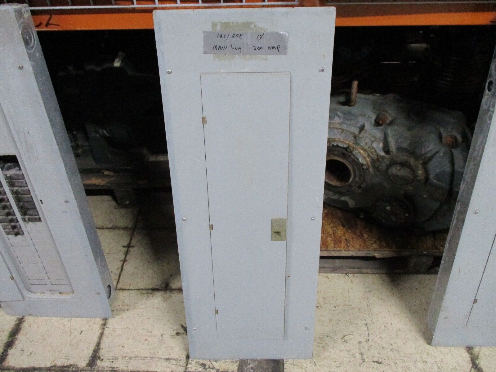 GE Main Lug Circuit Breaker Panel TLM4020CCU MOD6 200A Max 120/208V 1Ph Used