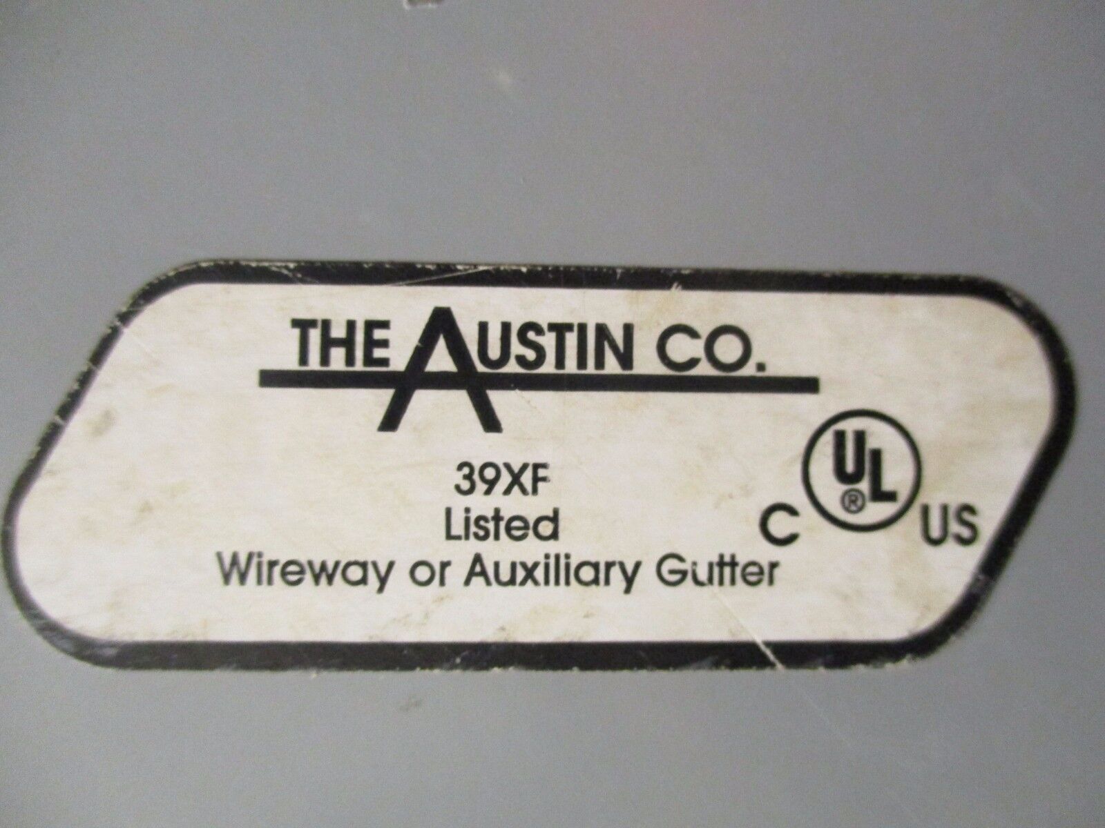 The Austin Co. Wireway / Aux Gutter 39XF Used
