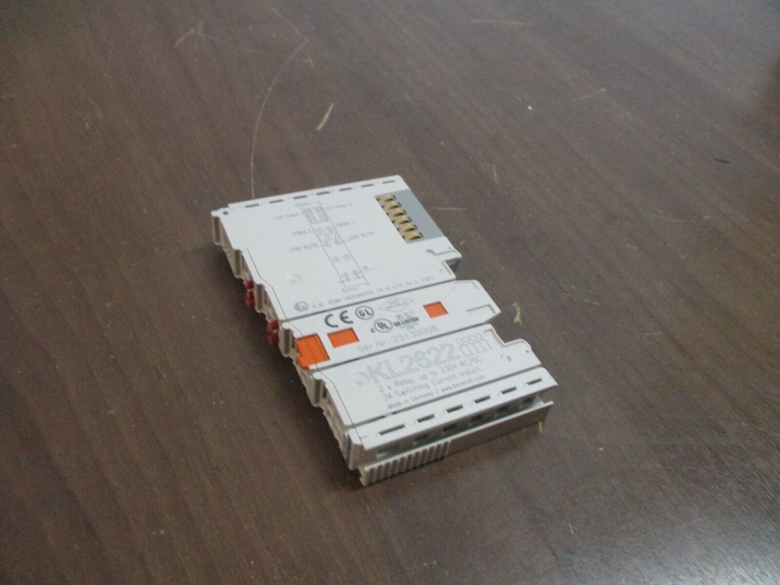 Beckhoff 2x Relay Terminal KL2622 230V Used