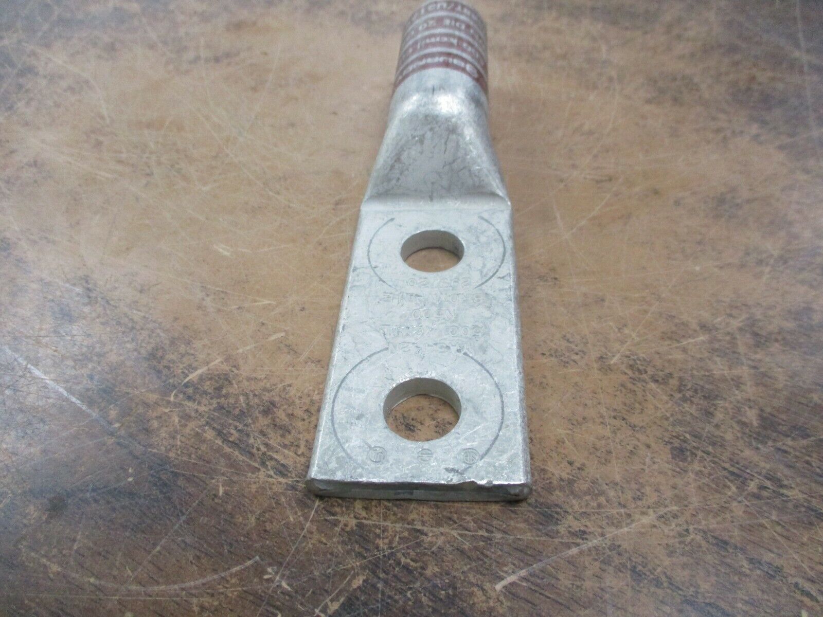 Burndy Crimp Lug YA34-2N 500KCMIL CU Brown Die 299/20 New Surplus