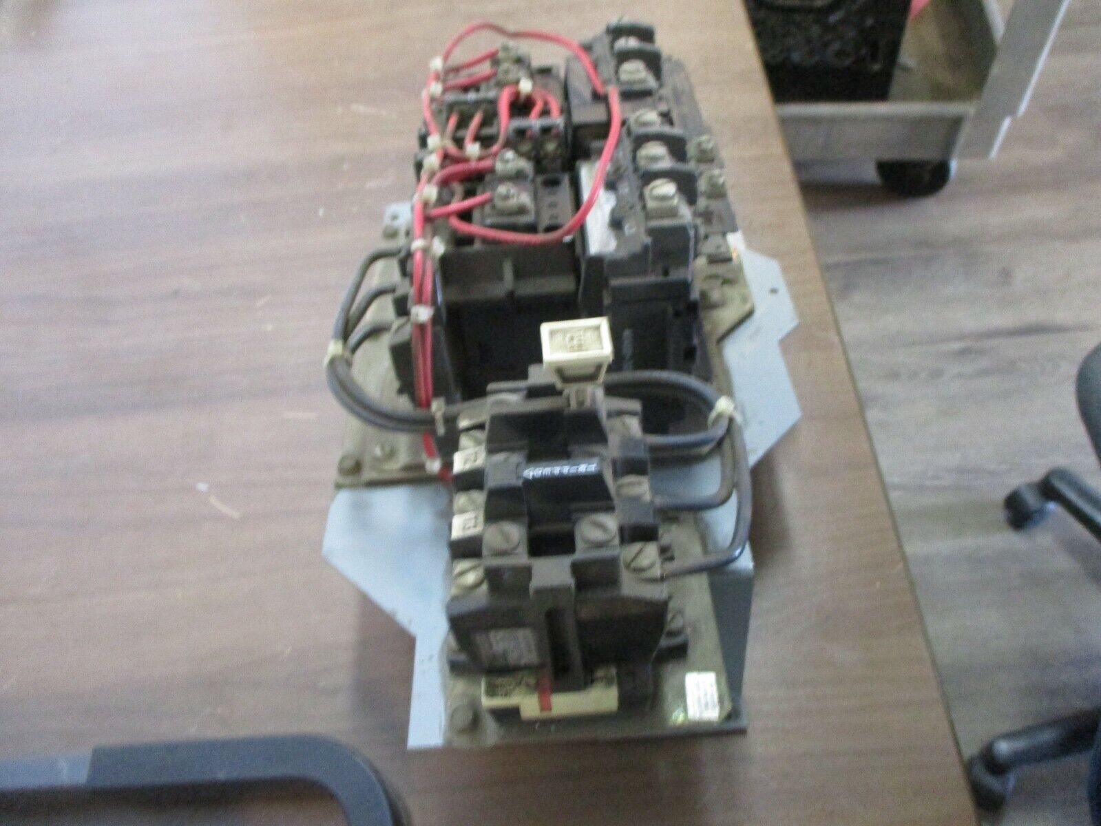 Allen-Bradley Size 1 Reversing Starter 505-BOD-23 Ser. C 120V Coil Used