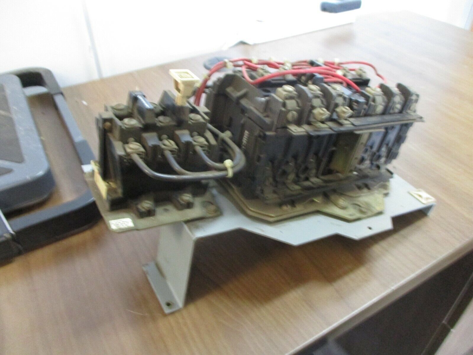 Allen-Bradley Size 1 Reversing Starter 505-BOD-23 Ser. C 120V Coil Used