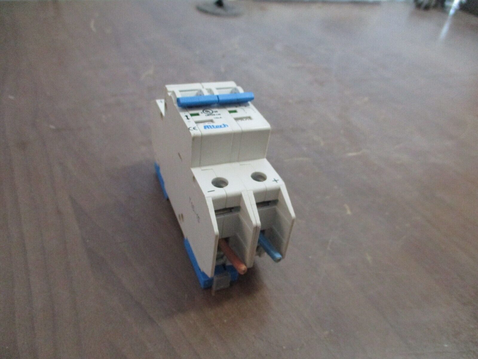 Altech Circuit Breaker D20 250VDC 20A 2P Used