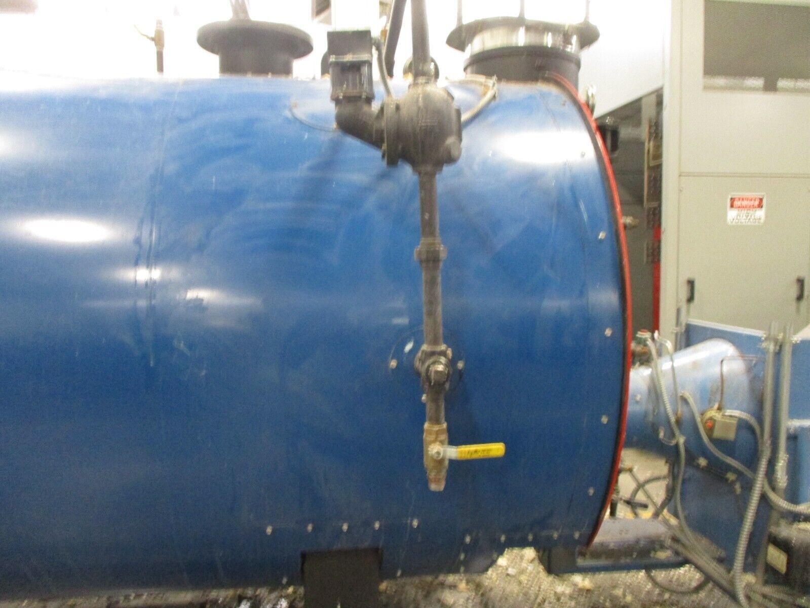 Hurst Series 500 Firetube Boiler 100HP 500 SQ FT Heating Surface MFD 2005 Used