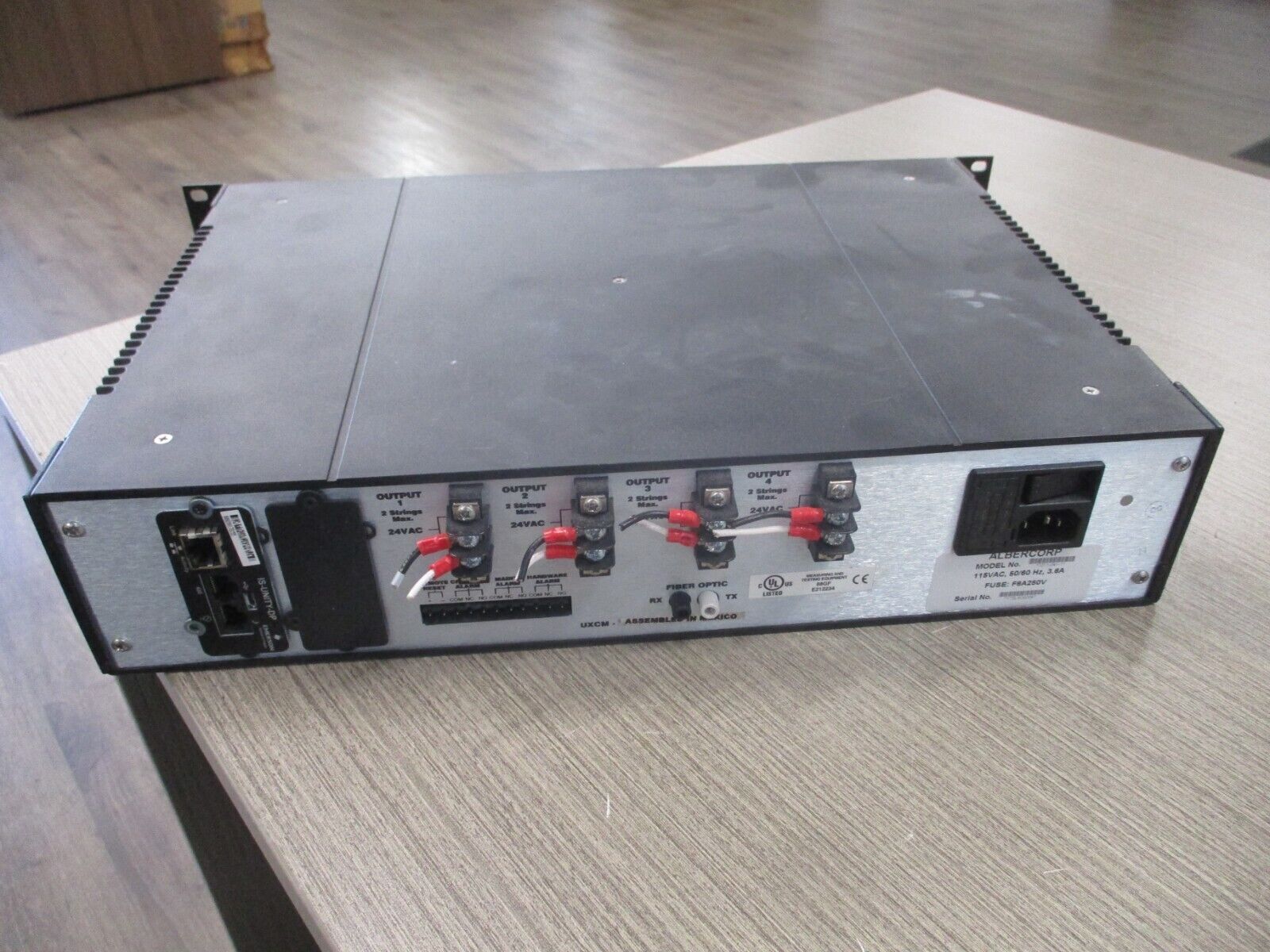 Emerson Alber BDSUI; Battery Monitoring System 1011-041-1 115V 50-60HZ 3.6A Used