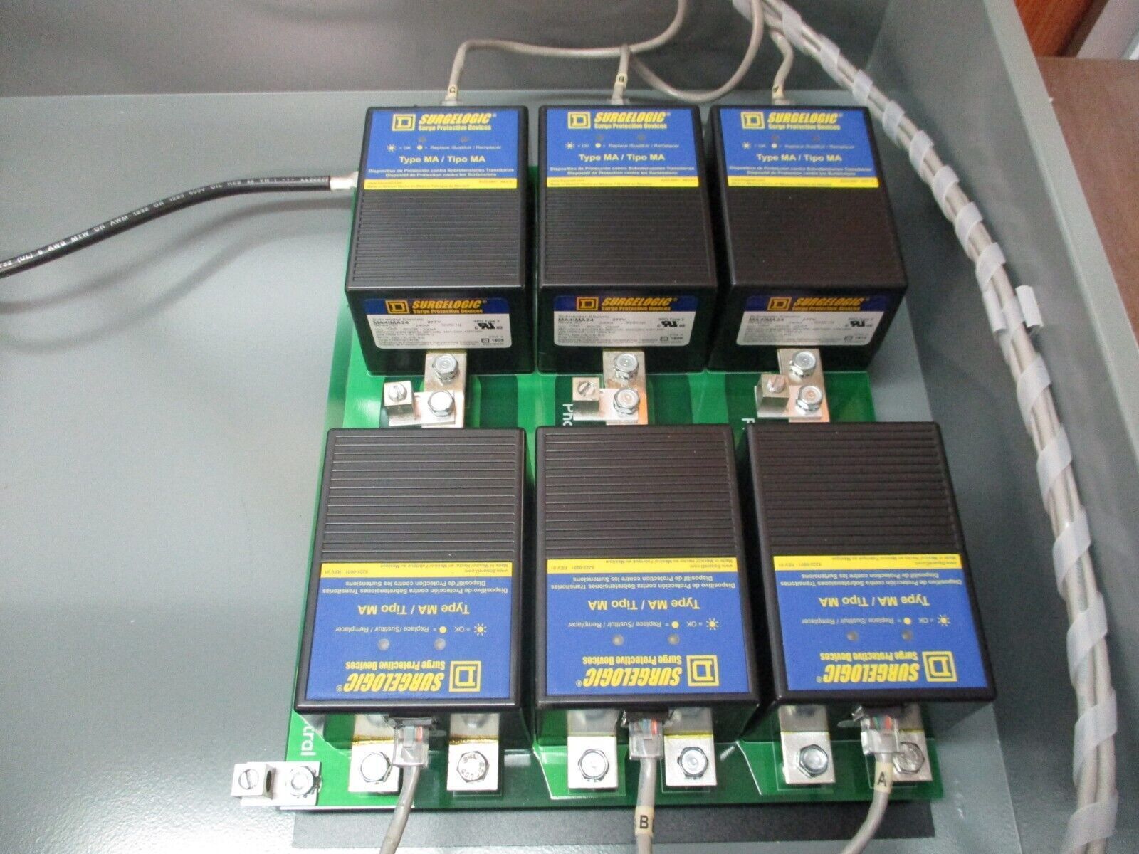 Square D Surgelogic Surge Protective Device TVS4EMA48A 480kA 480Y/277V 3Ph Used
