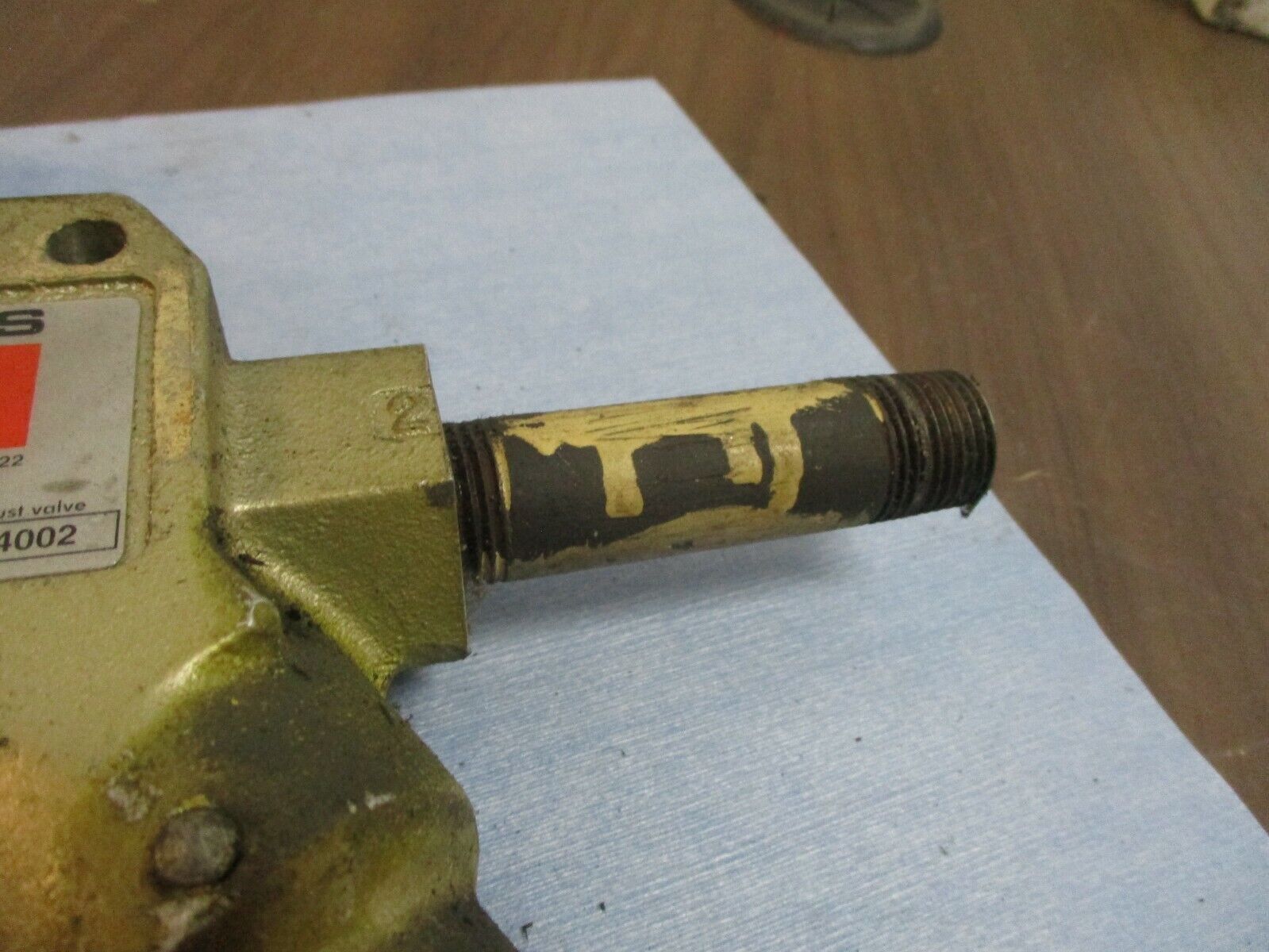 Ross L-O-X Lockout & Exhaust Valve 1523 C 4002 0-20 Bar Used