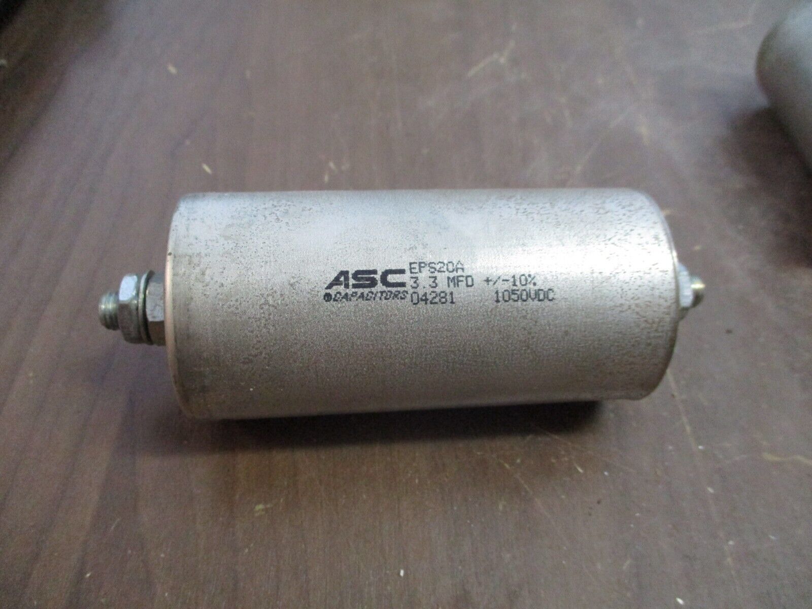 Asc Capacitor EPS20A 3.3MFD 1050VDC *Lot of 3* Used