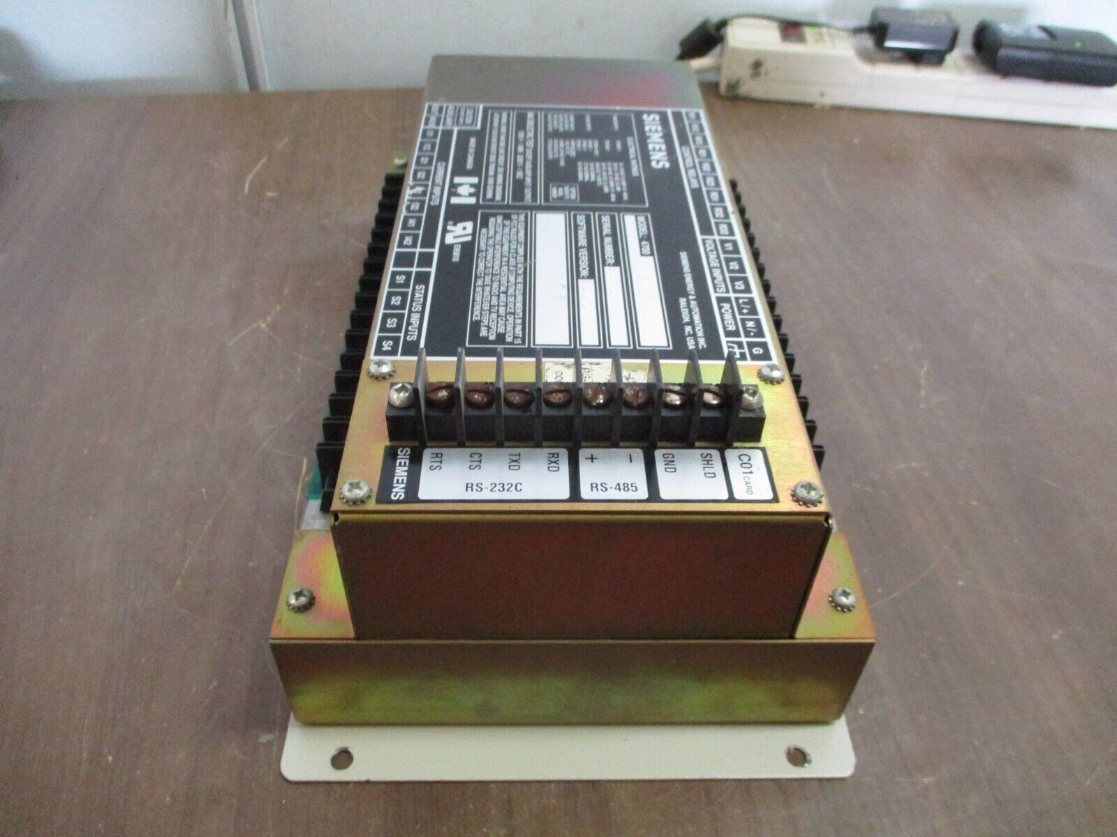 Siemens Power Meter 4700-C3-11H S/W Ver: 2.1.00 Used
