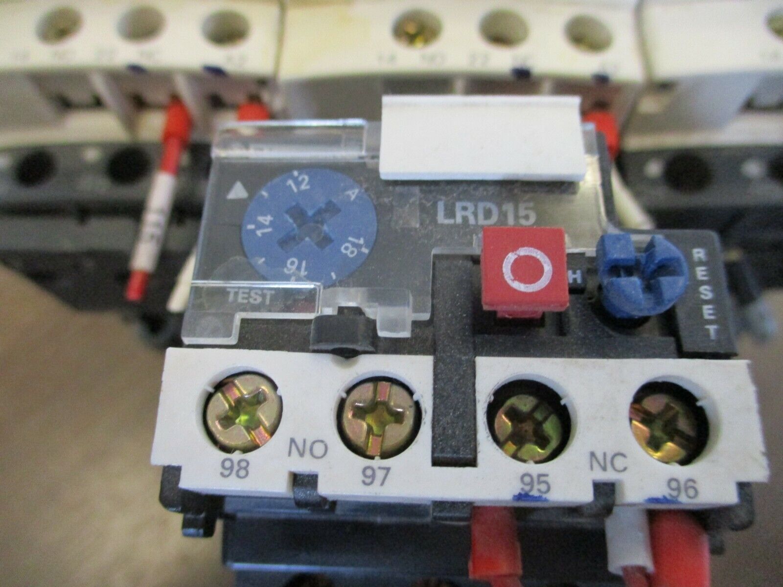 Telemecanique Starter LC1 D18/LRD1521 120V Coil Trip: 12-18A 600V Used