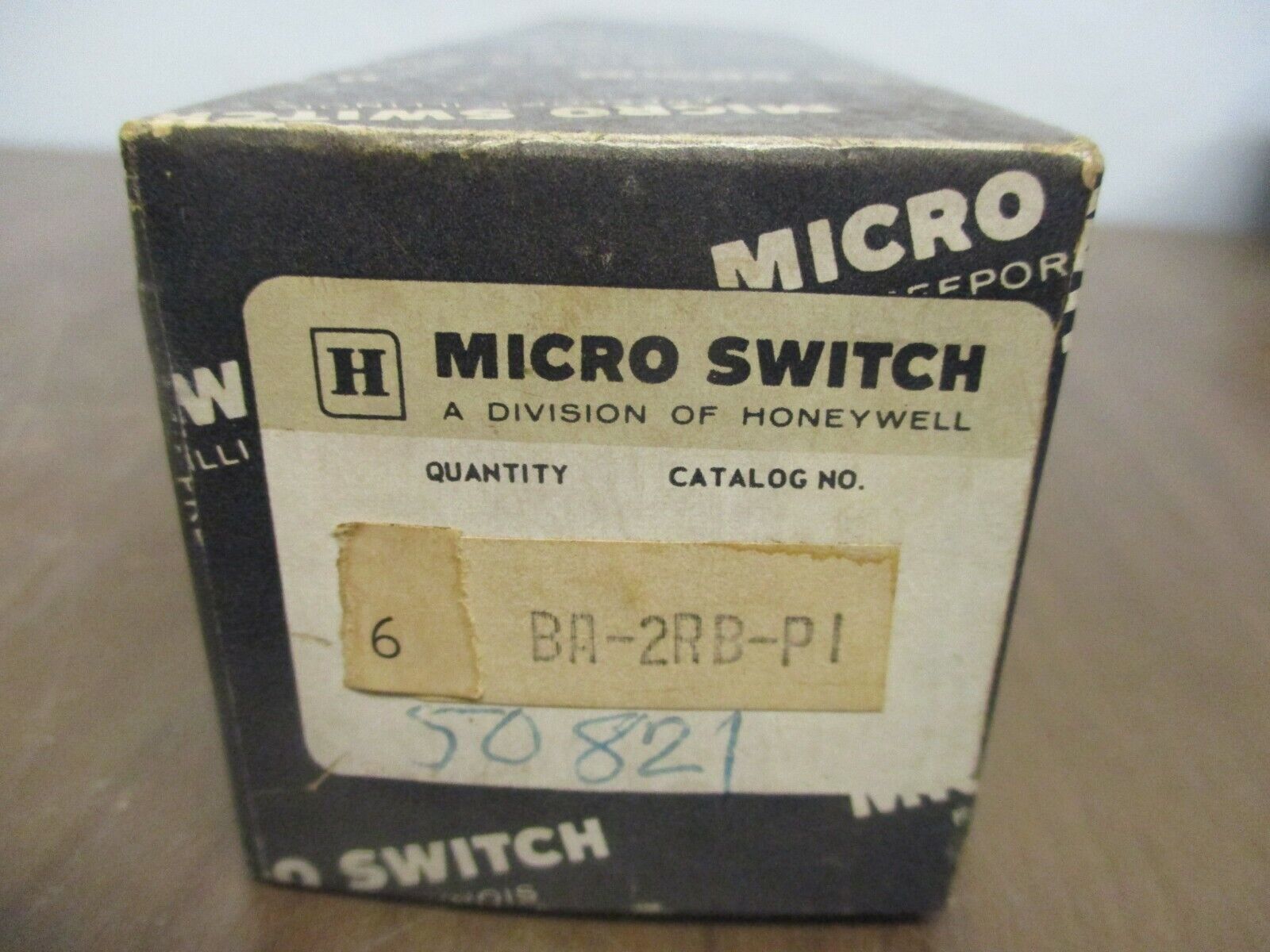 Honeywell Micro Switch Snap Switch BA-2RB-P1 New Surplus *Box of 6*