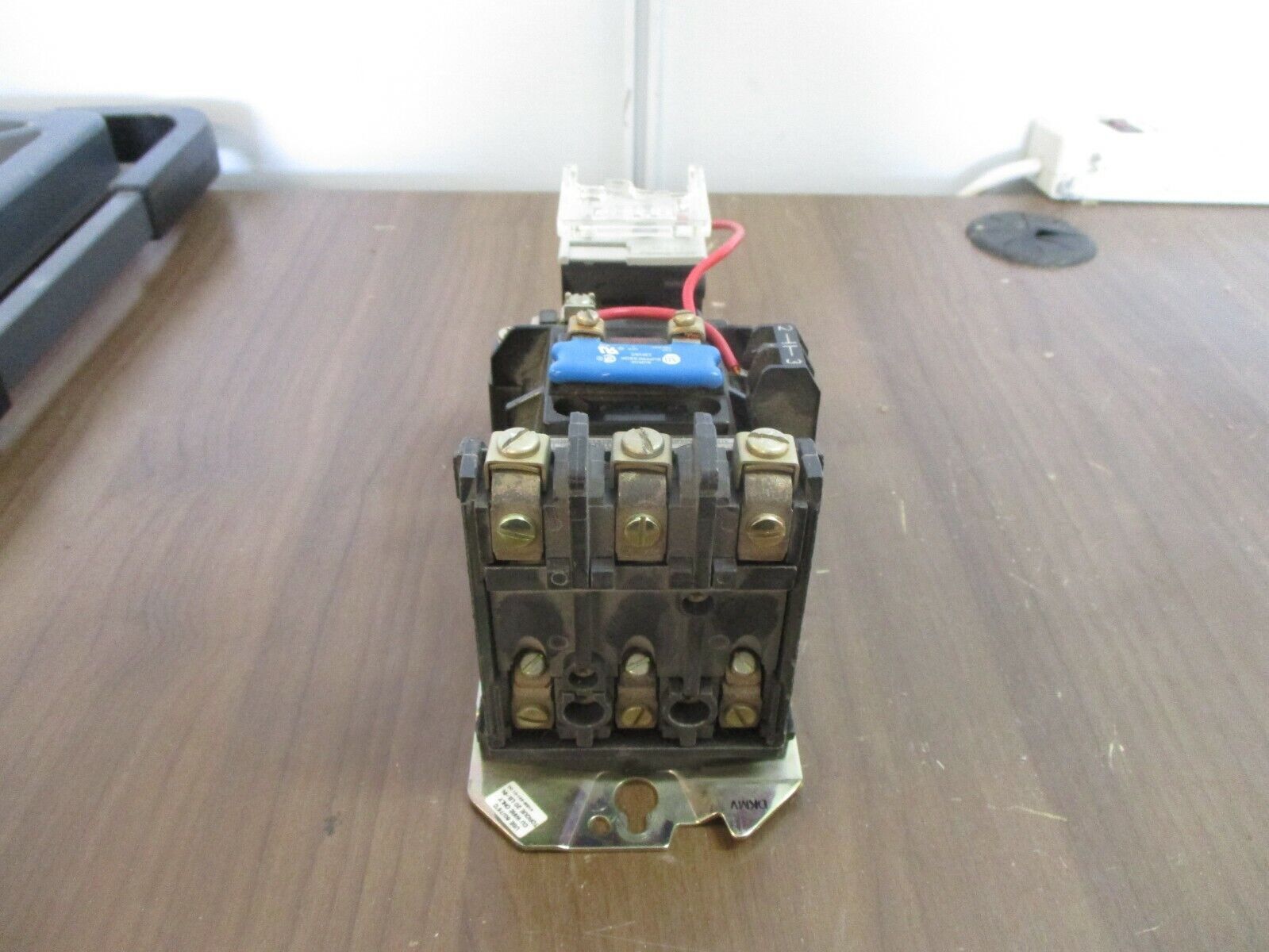 Allen-Bradley Size 1 Starter 509-BOD-7 Ser. B 592-EECC Overload 120V Coil Used