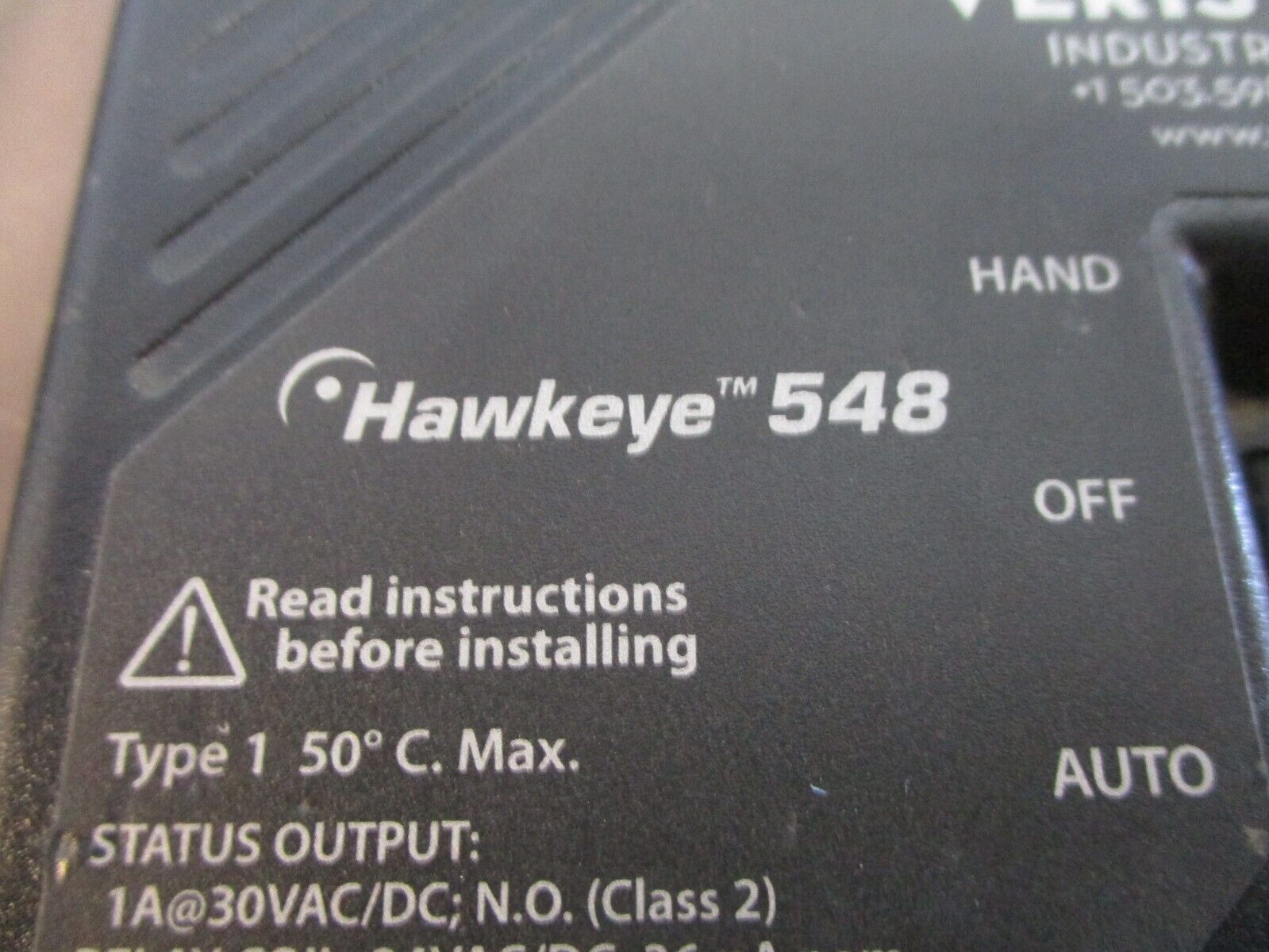 Veris Current Switch Module Hawkeye 548 Used