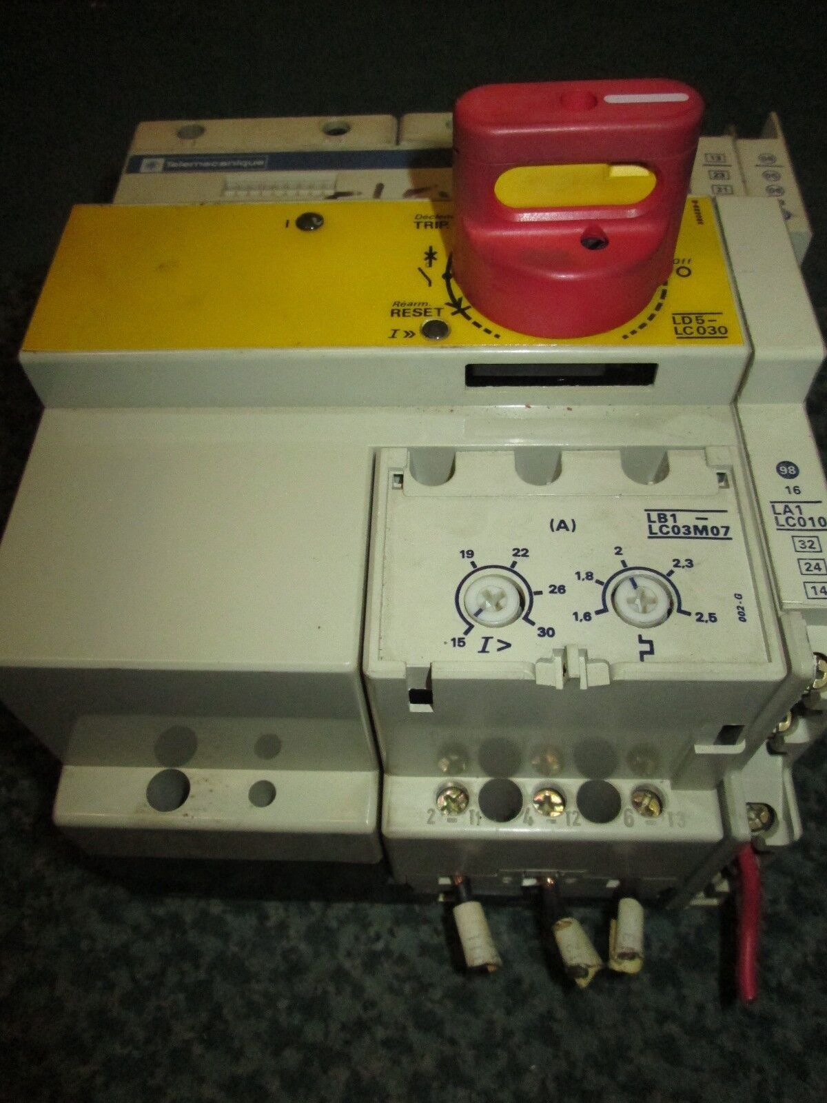 Telemecanique Combination Motor Controller LD5-LC010 integral 32 Used