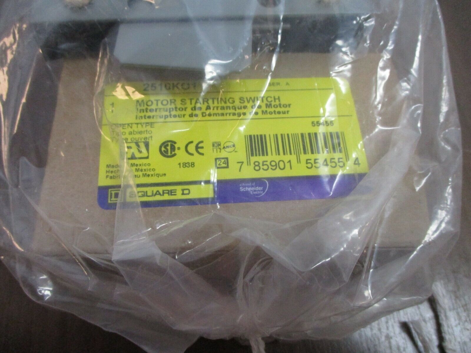 Square D Manual Starter w/ 3R Enclosure 2510KO1 30A 9991 KE3 Enclosure