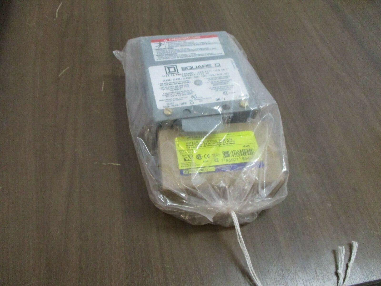 Square D Manual Starter w/ 3R Enclosure 2510KO1 30A 9991 KE3 Enclosure