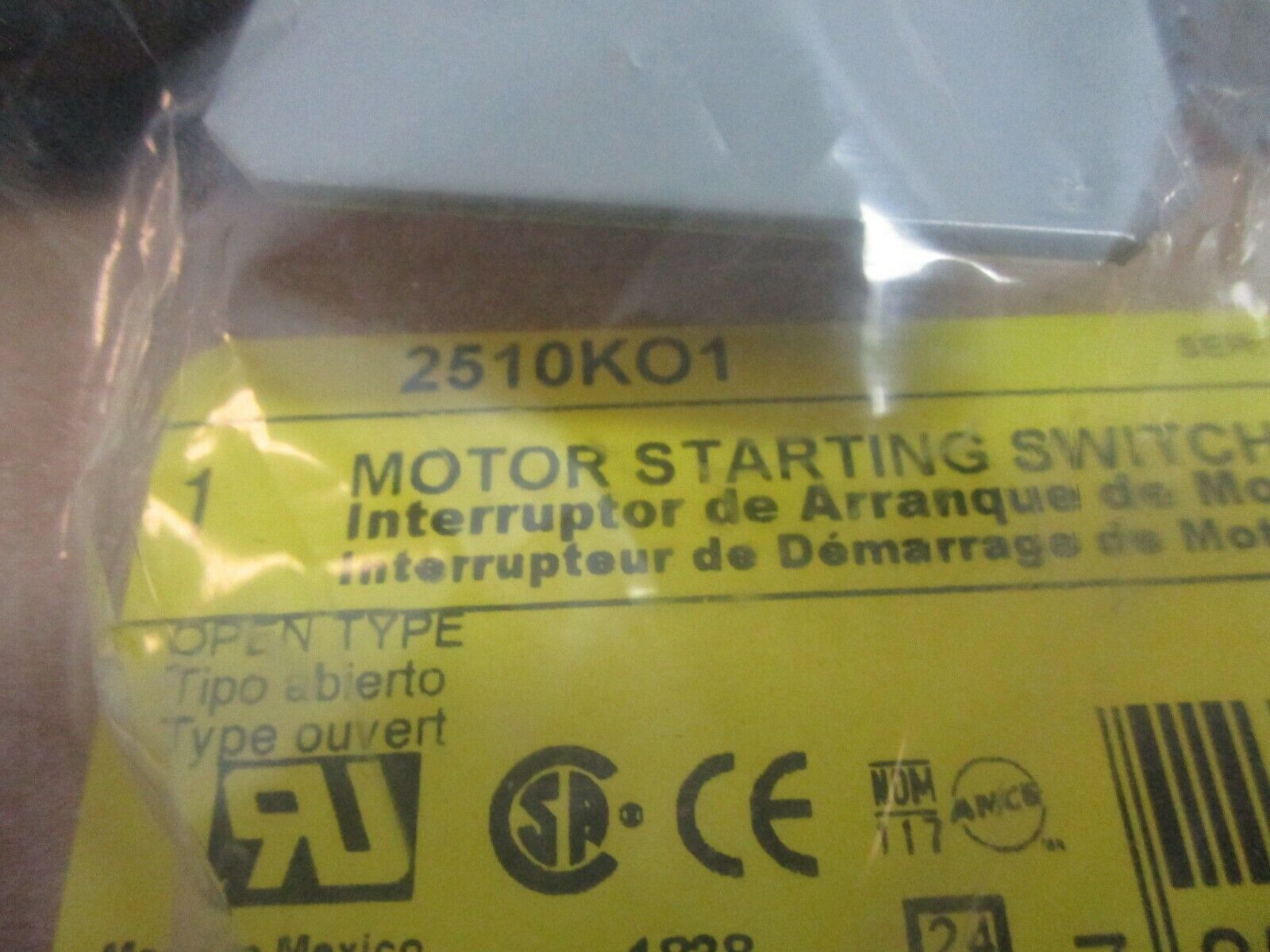 Square D Manual Starter w/ 3R Enclosure 2510KO1 30A 9991 KE3 Enclosure