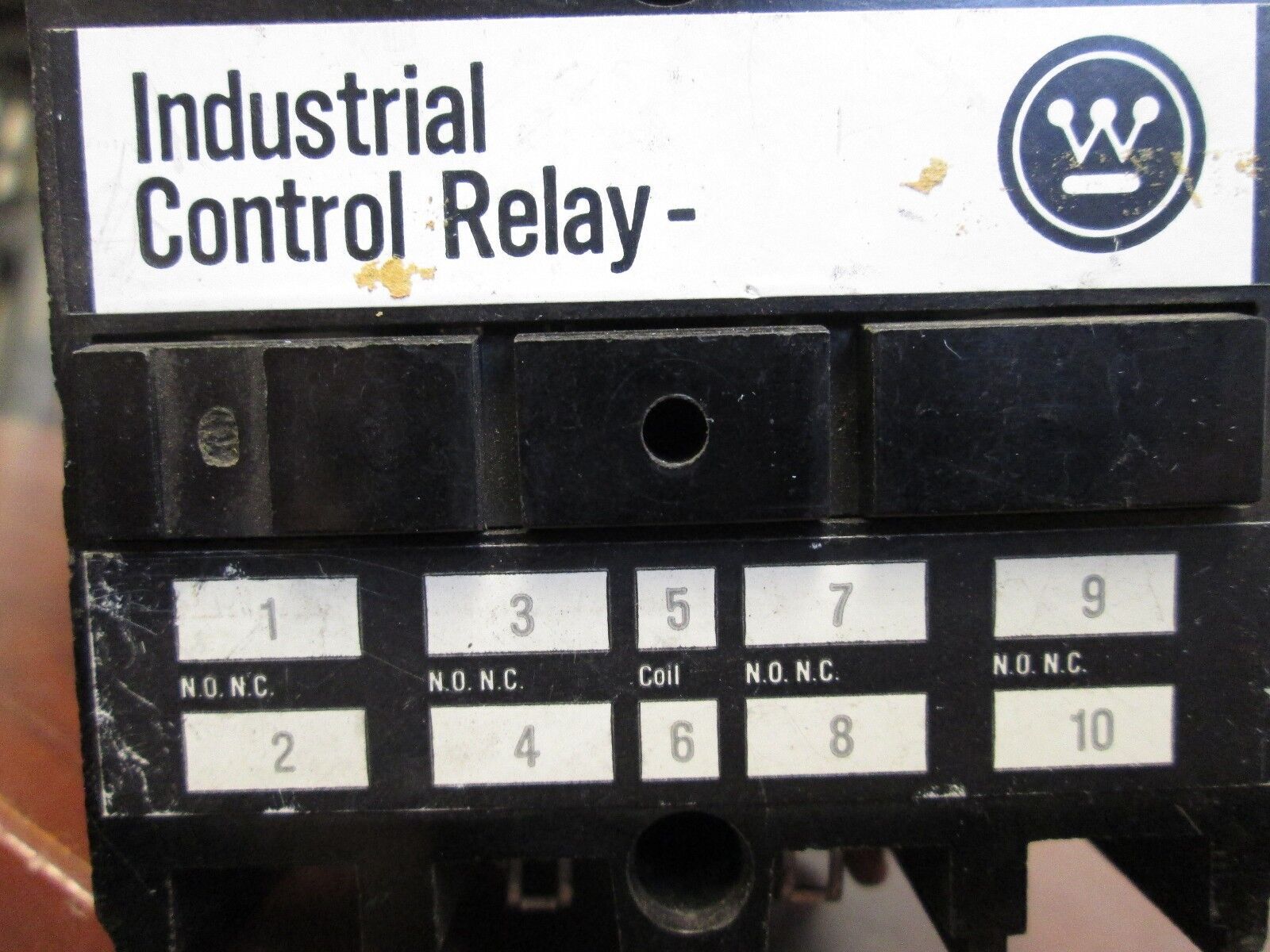 Westinghouse Industrial Control Relay ARB4A 10A 480V Coil Used
