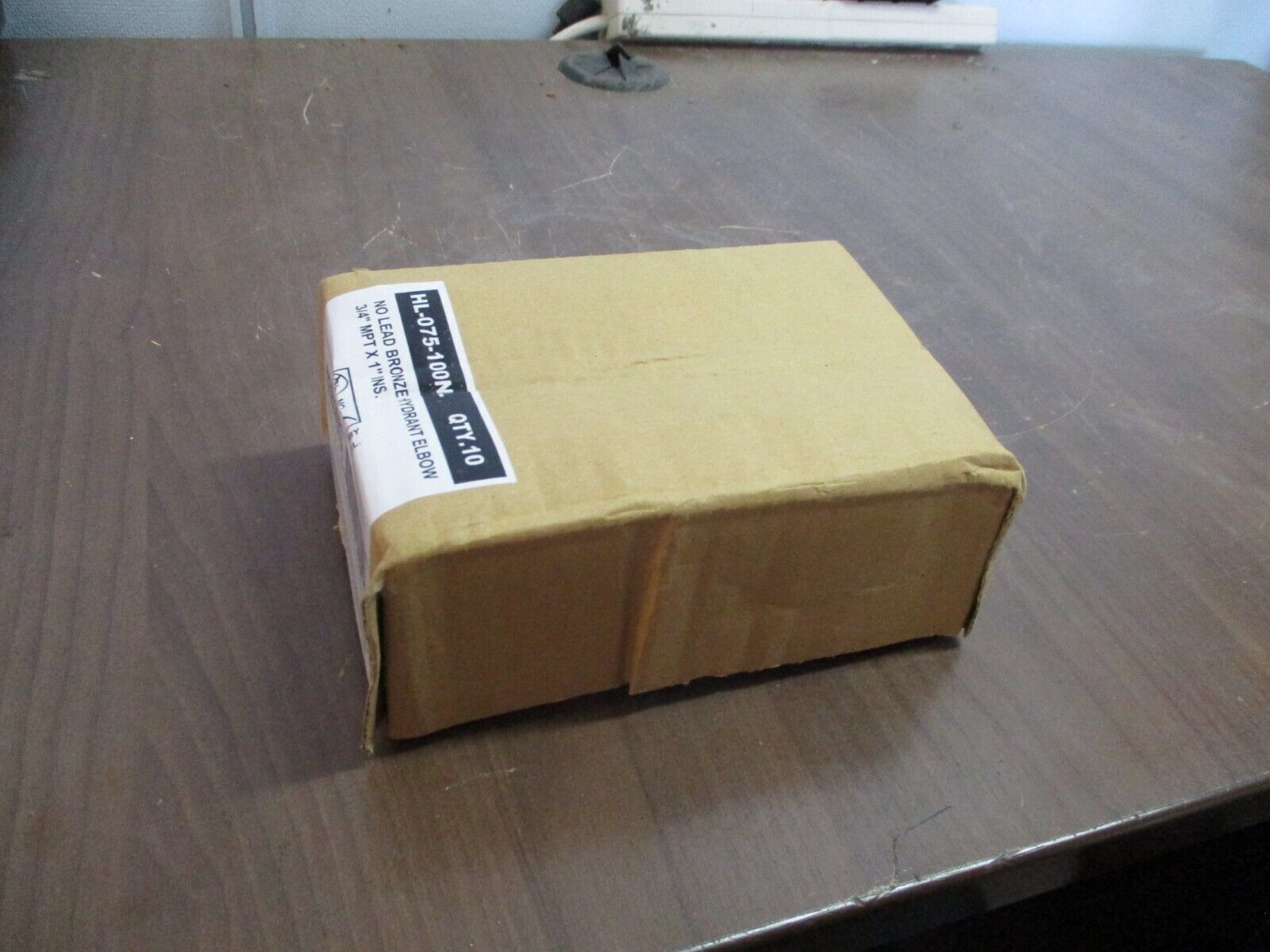 Boshart Bronze Hydrant Elbow HL-075-100NL 3/4" MPT x 1" Ins. No Lead *Box of 10*